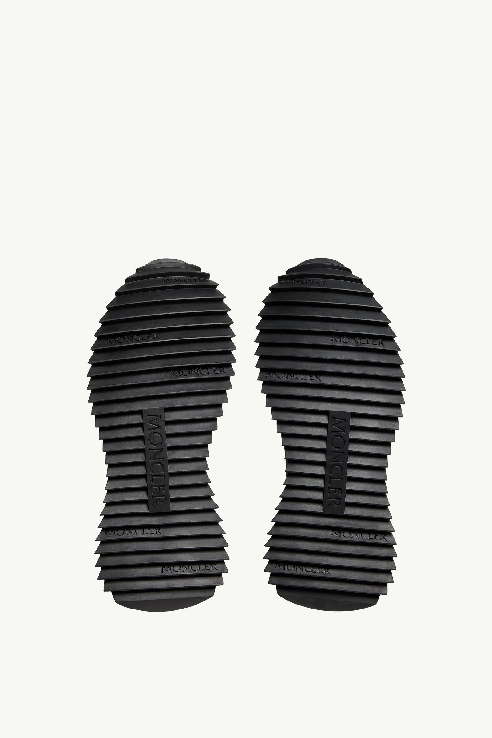 Moncler Pacey2 Suede & Nubuck Sneakers Black