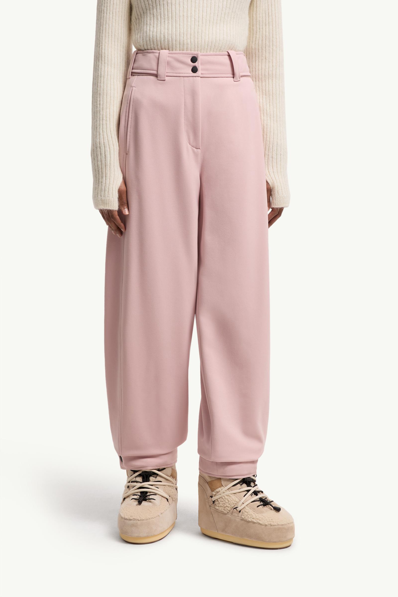 Moncler Technical Twill Pants Pink Pink