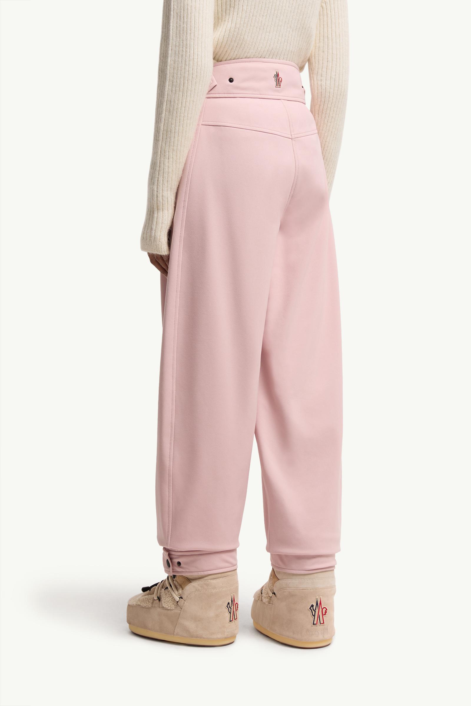 Moncler Technical Twill Pants Pink Pink