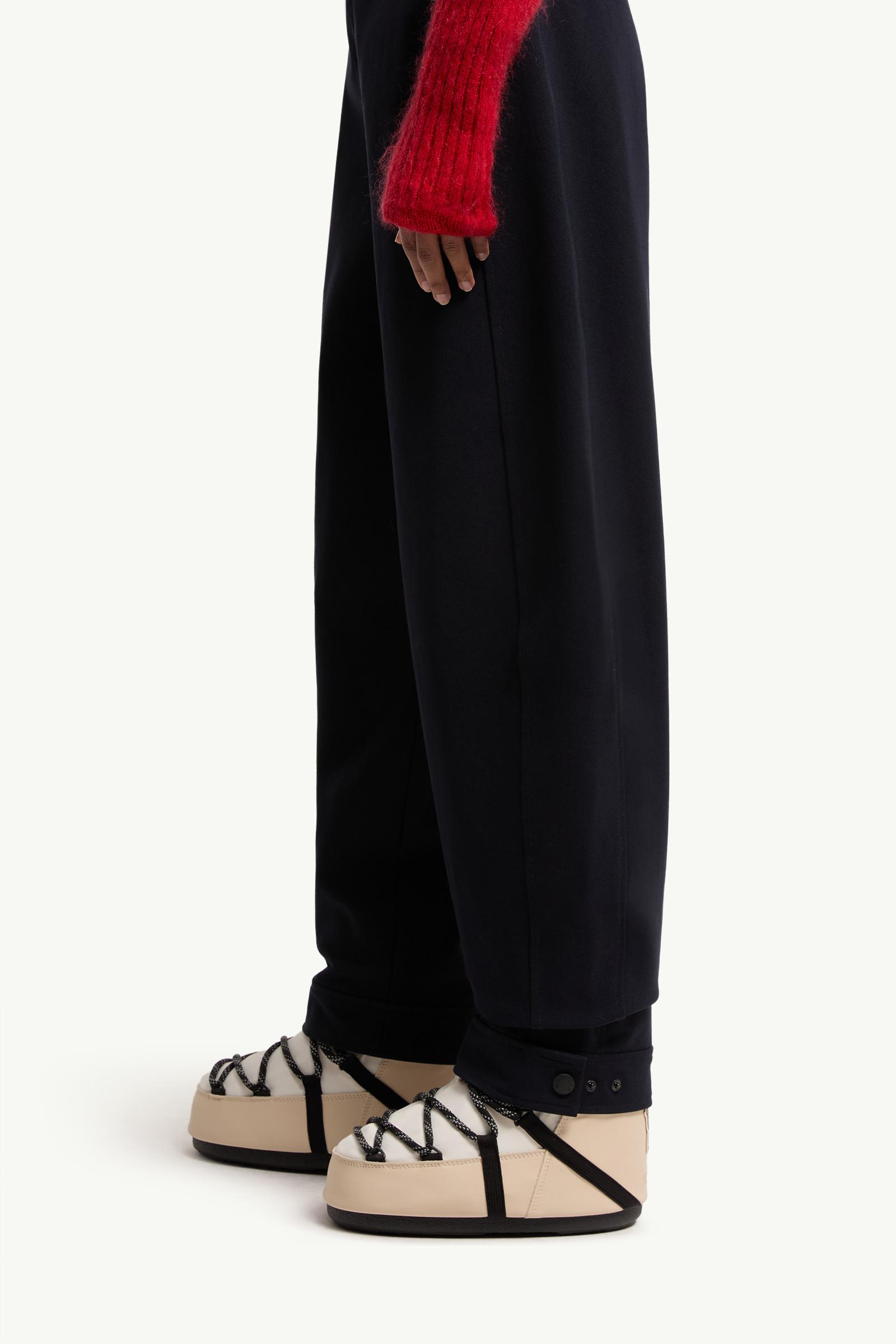 Moncler Technical Twill Pants Navy Blue Navy Blue