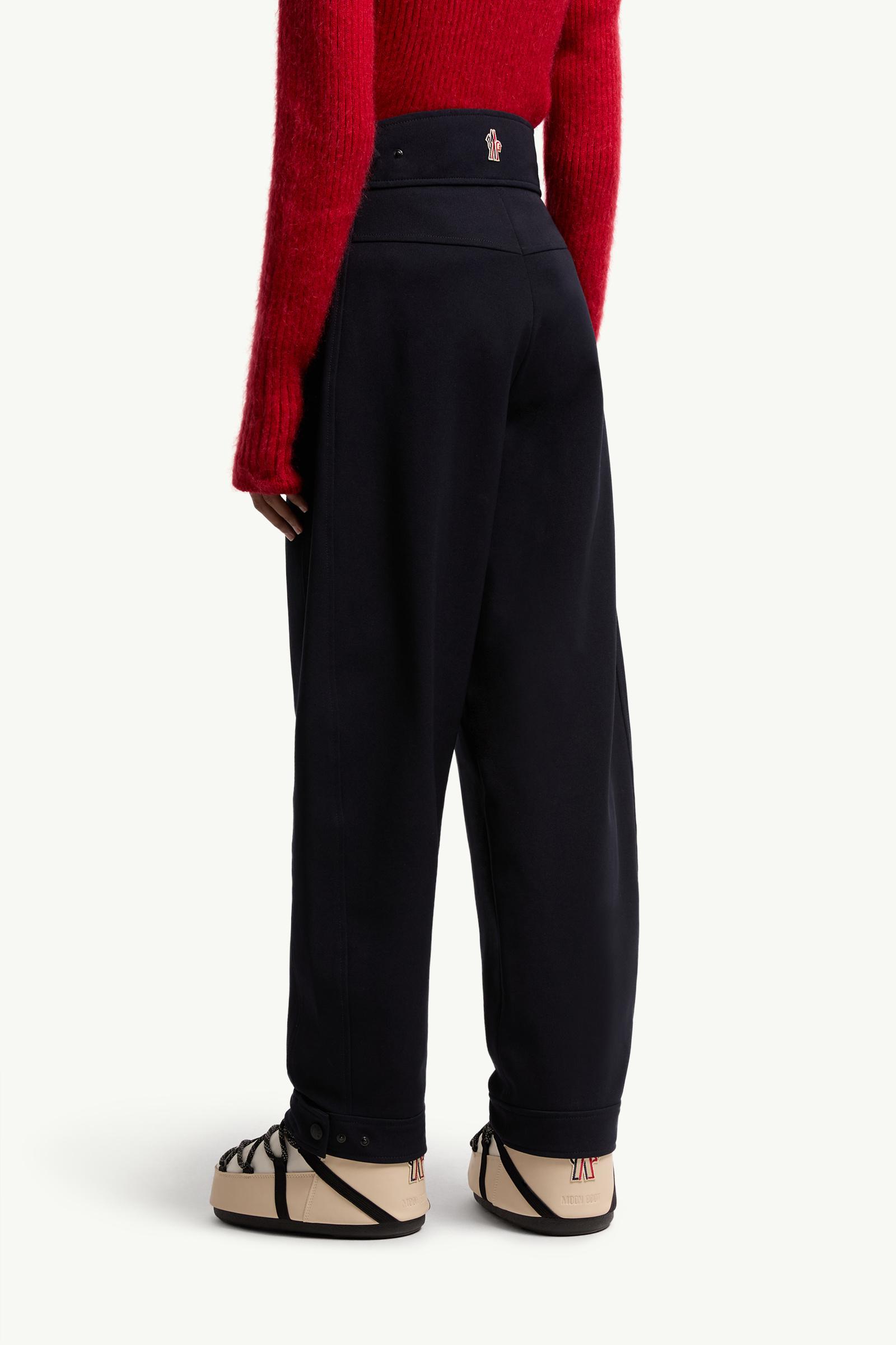 Moncler Technical Twill Pants Navy Blue Navy Blue