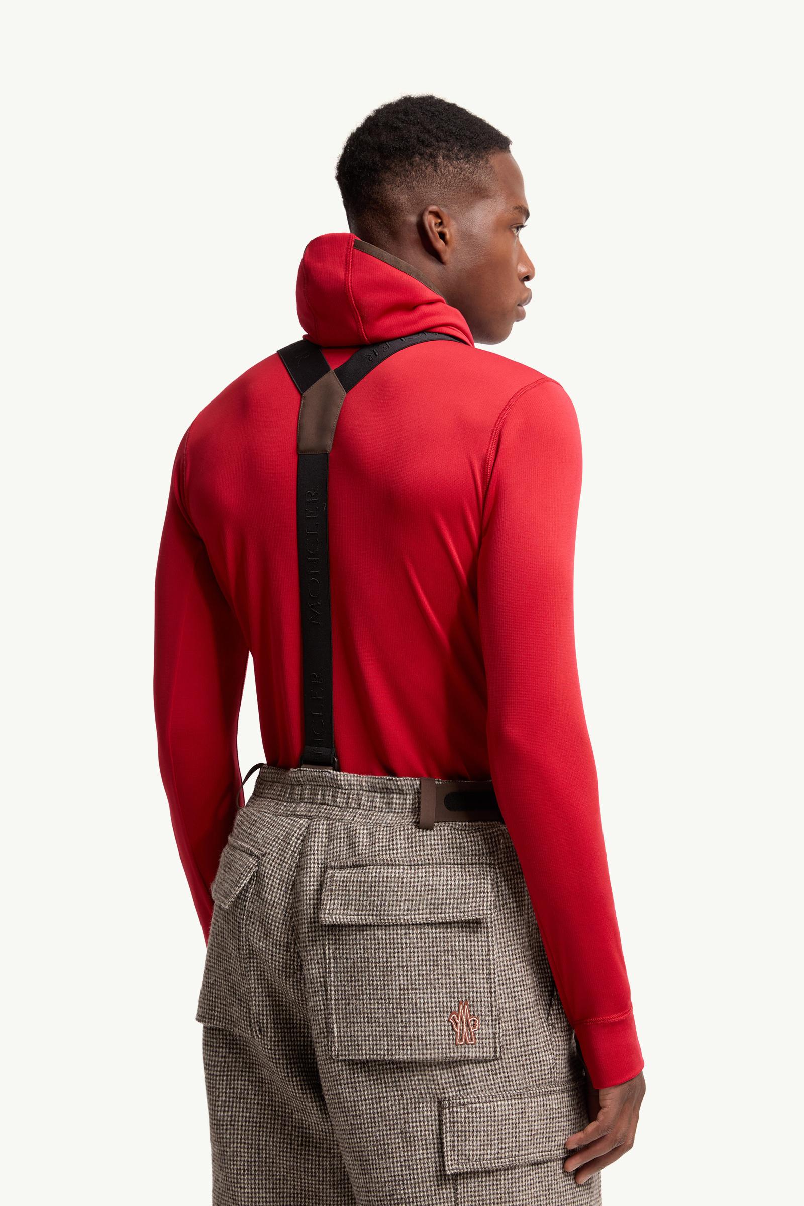 Moncler Wool Ski Bib Grey Grey