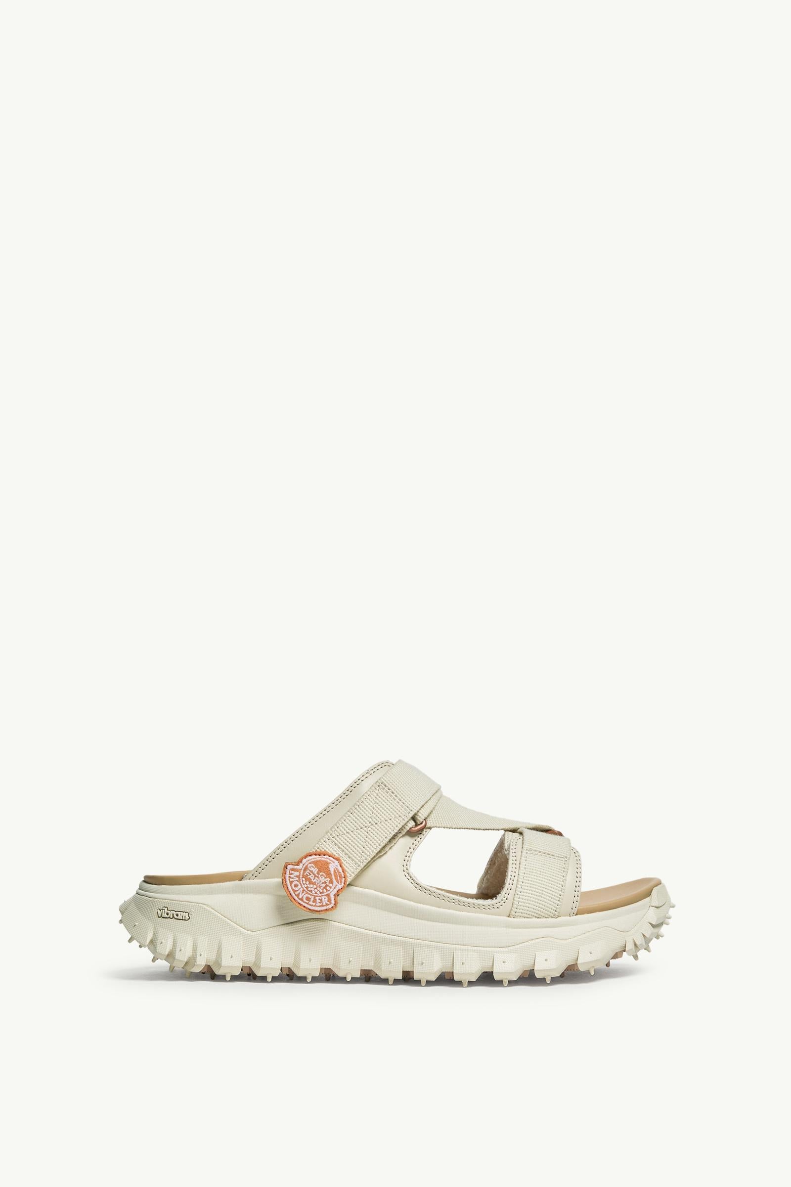 Moncler Moncler x Gilga Farm by Donald Glover Trailgrip Vela Leather Sandals White
