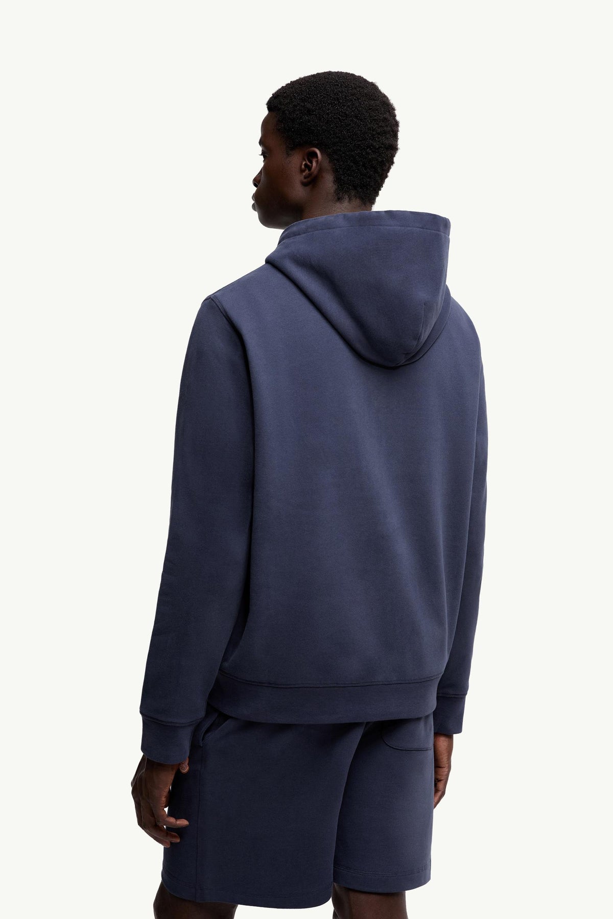 Moncler Moncler X Gilga Farm By Donald Glover Cotton Zip-Up Hoodie Navy Blue Navy Blue