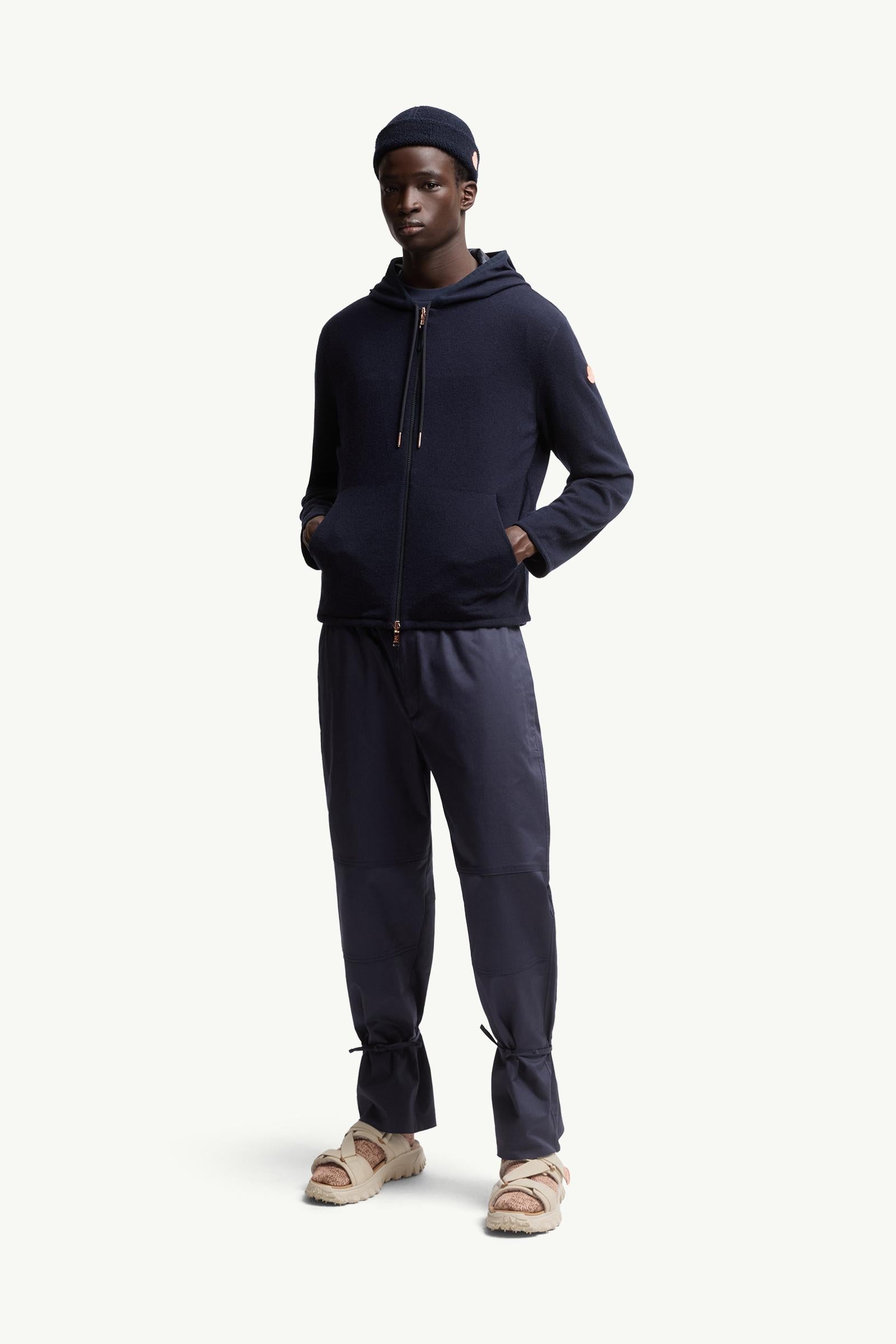 Moncler Moncler X Gilga Farm By Donald Glover Reversible Hoodie Navy Blue Navy Blue