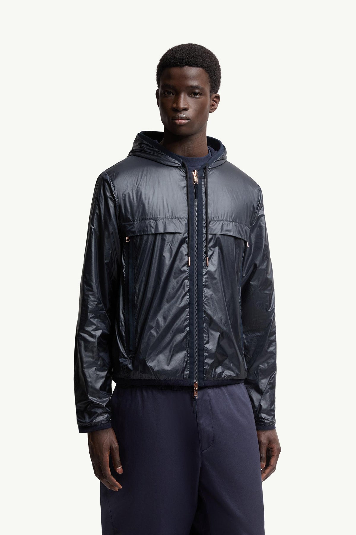 Moncler Moncler X Gilga Farm By Donald Glover Reversible Hoodie Navy Blue Navy Blue