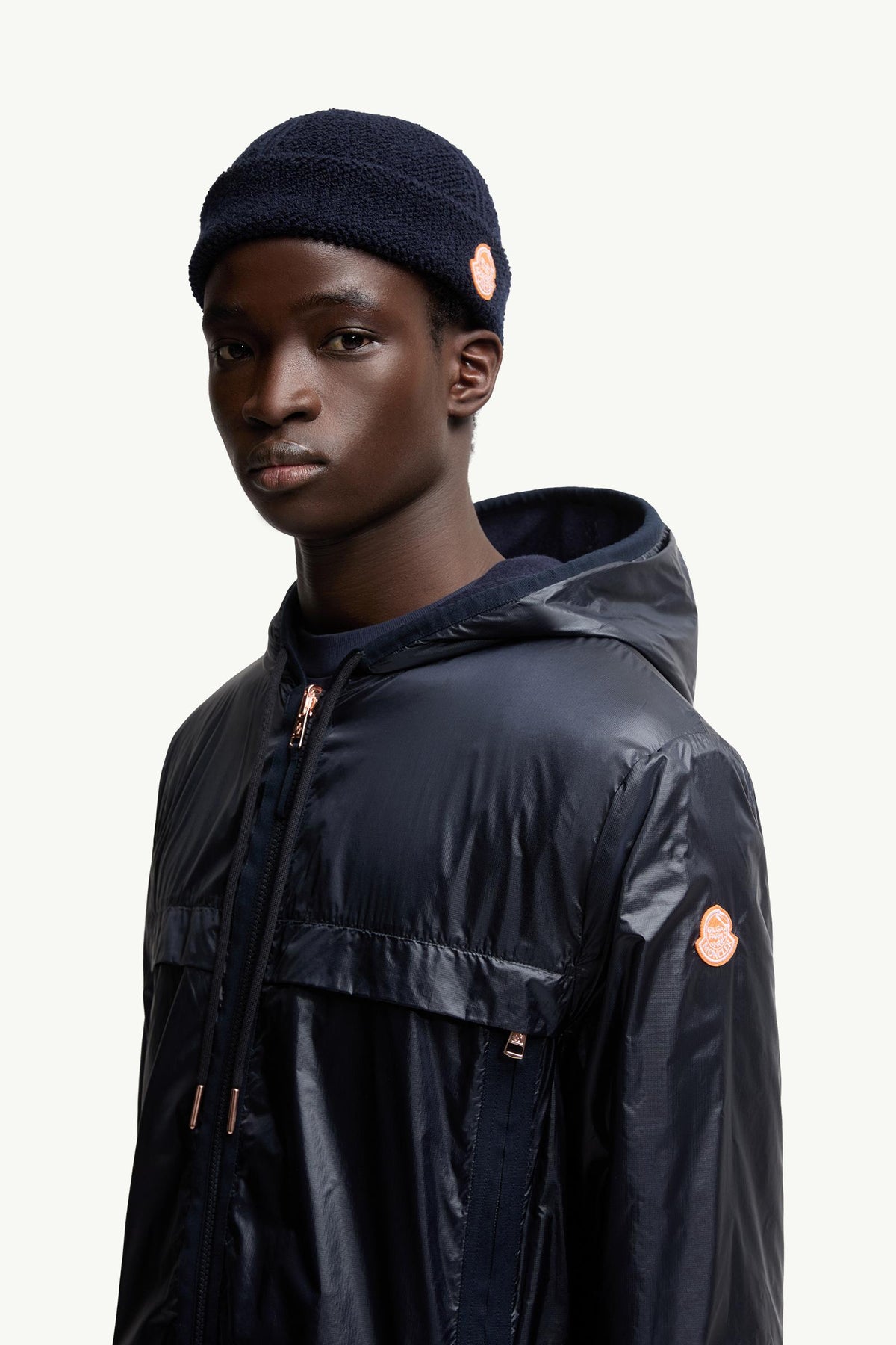 Moncler Moncler X Gilga Farm By Donald Glover Reversible Hoodie Navy Blue Navy Blue