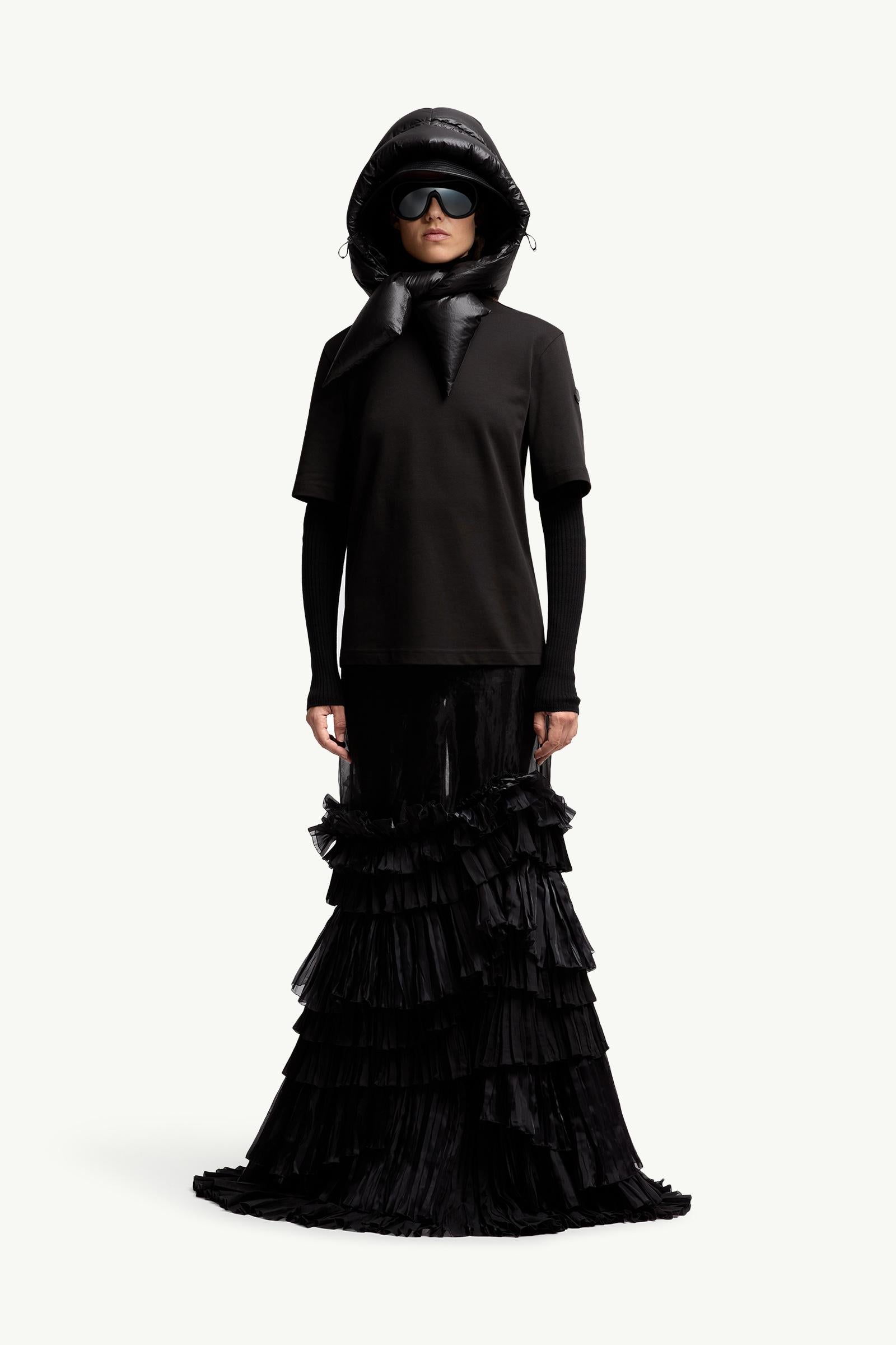 Moncler Moncler X Ee72 By Edward Enninful Cotton T-Shirt Black Black