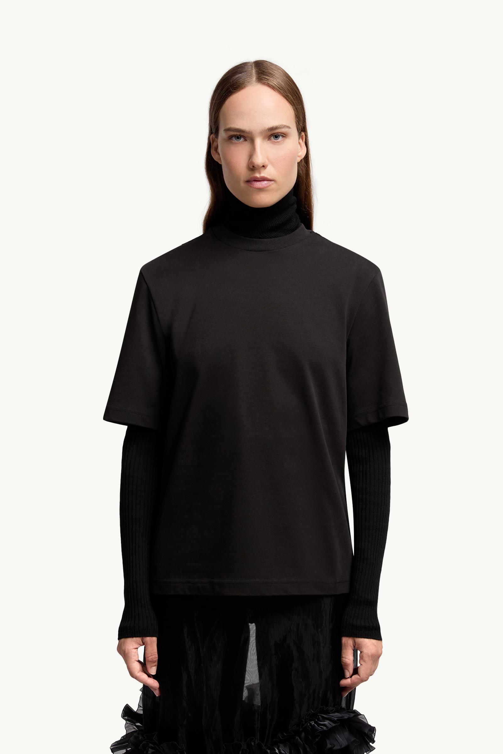 Moncler Moncler X Ee72 By Edward Enninful Cotton T-Shirt Black Black