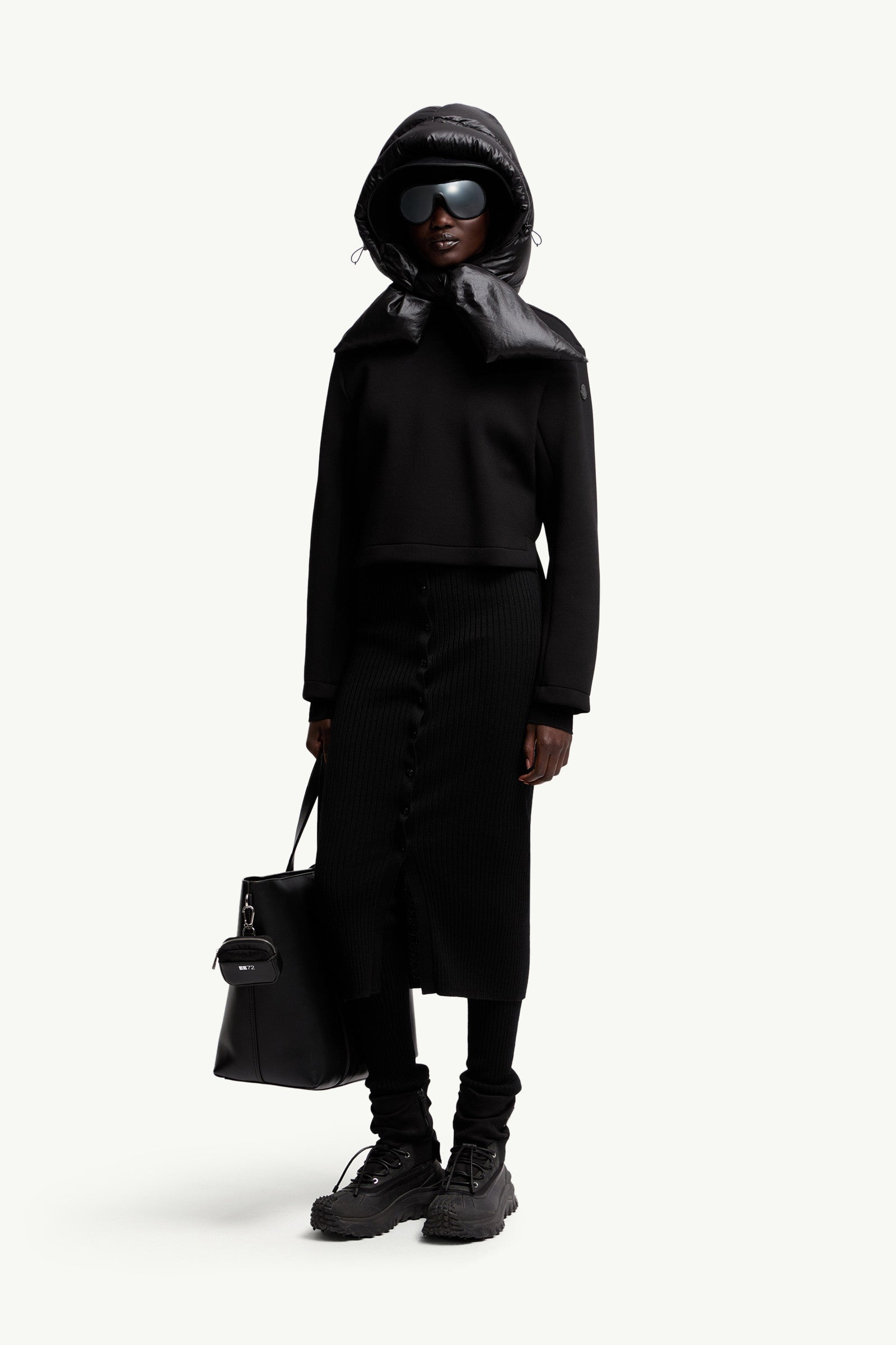 Moncler Moncler X Ee72 By Edward Enninful Sweatshirt Black Black