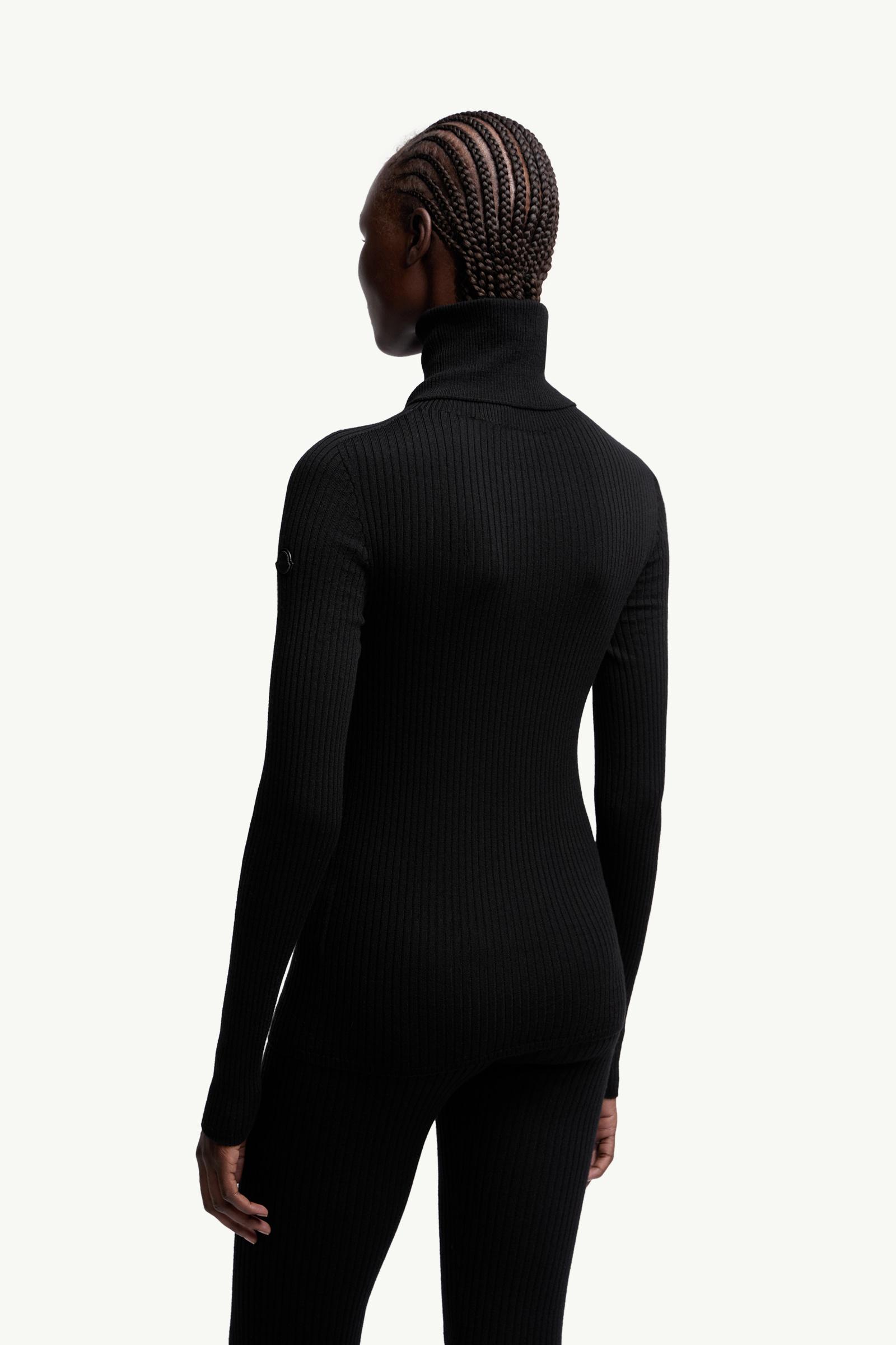 Moncler Moncler X Ee72 By Edward Enninful Wool Turtleneck Sweater Black Black
