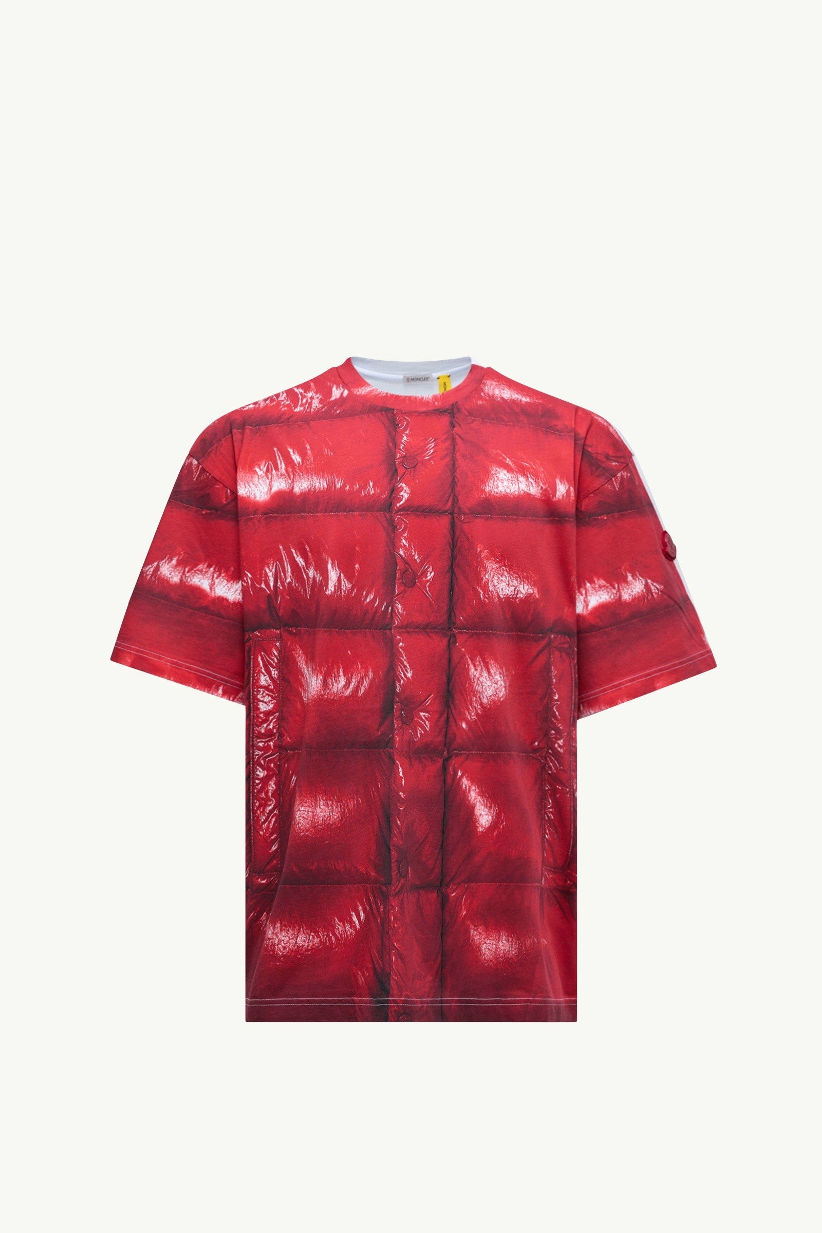 Moncler Moncler X A$Ap Rocky Cotton T-Shirt Red Red