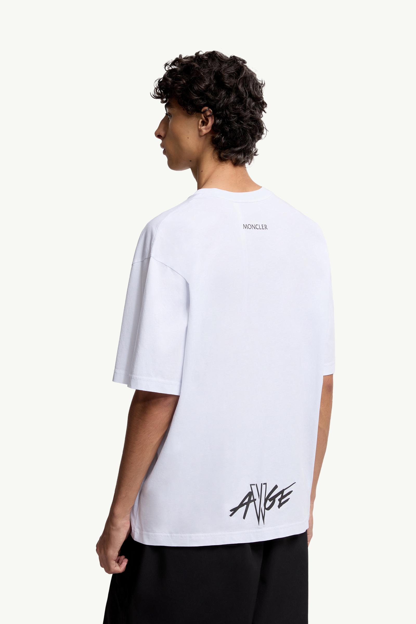 Moncler Moncler X A$Ap Rocky Cotton T-Shirt White White