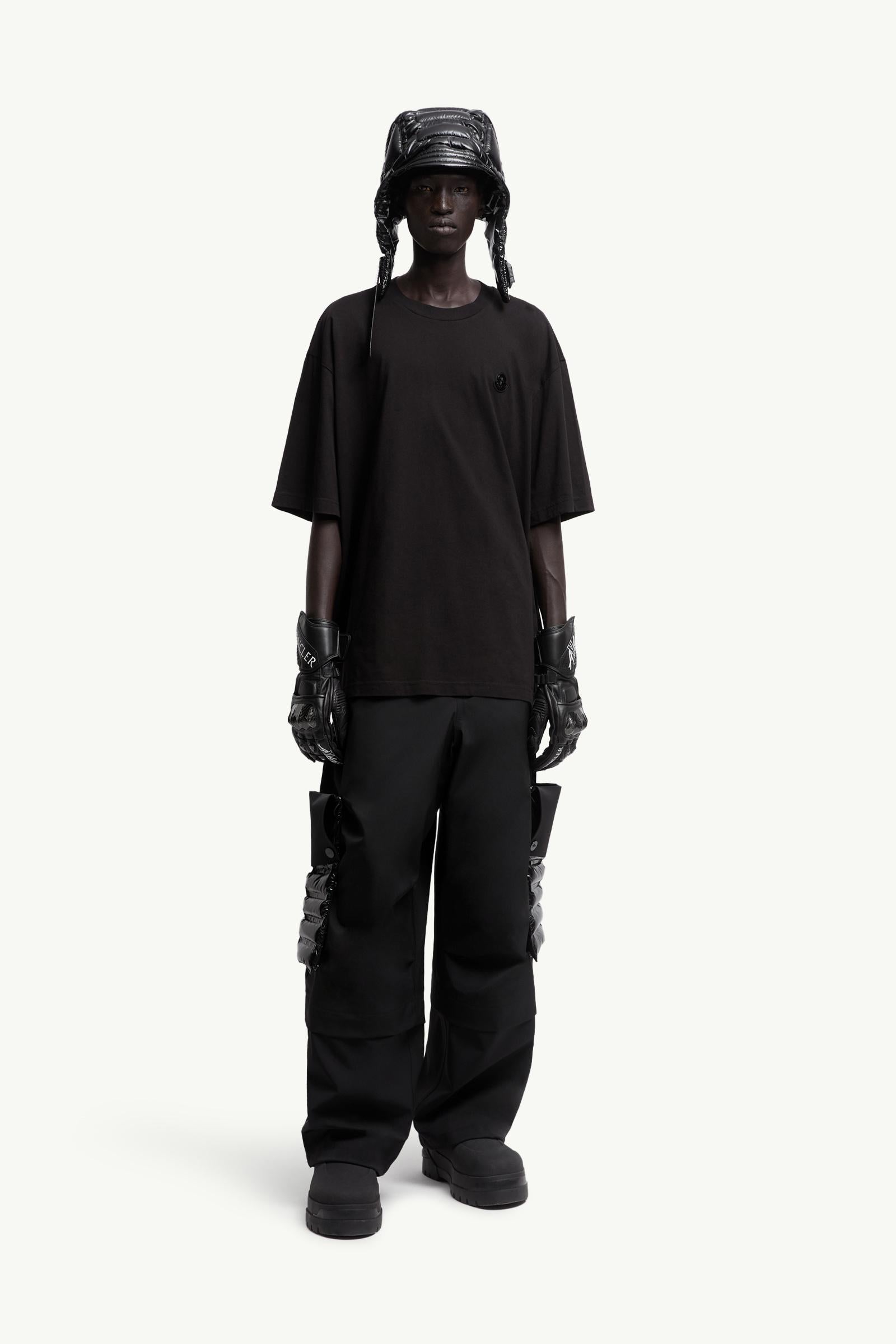 Moncler Moncler X A$Ap Rocky Cotton T-Shirt Black Black