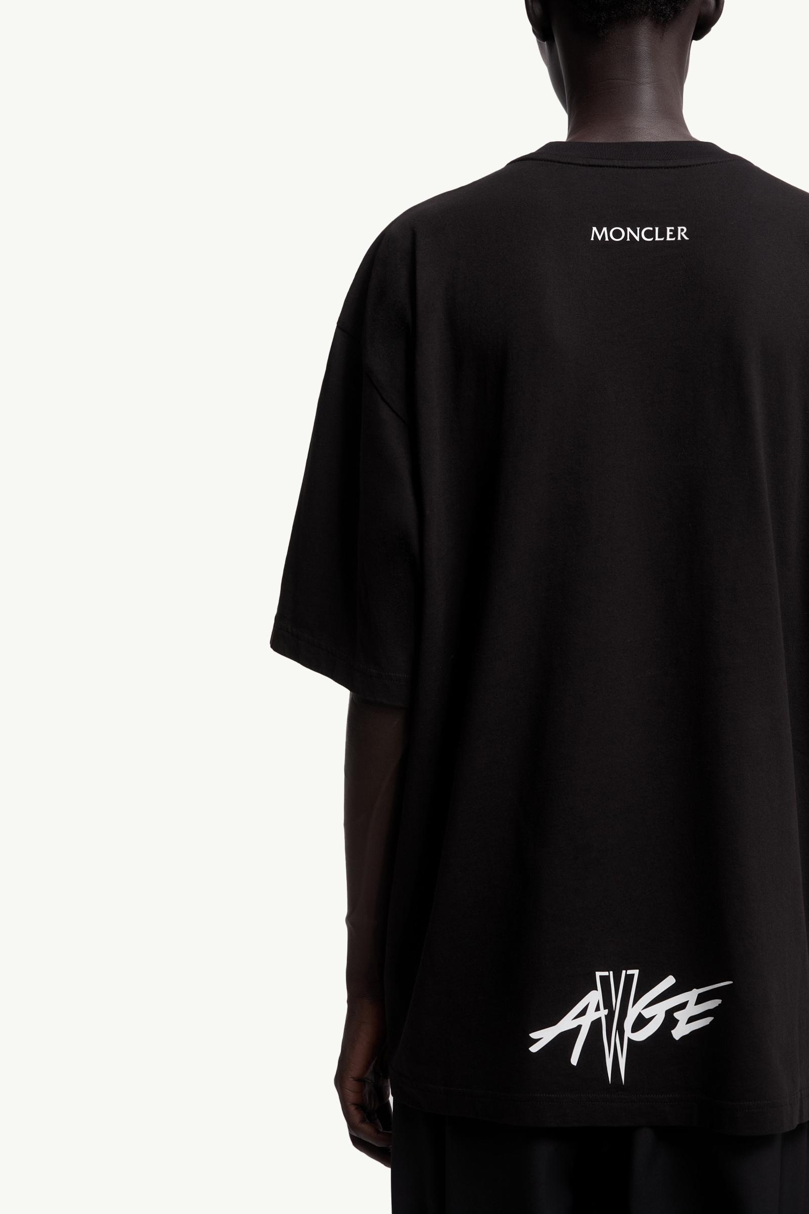 Moncler Moncler X A$Ap Rocky Cotton T-Shirt Black Black