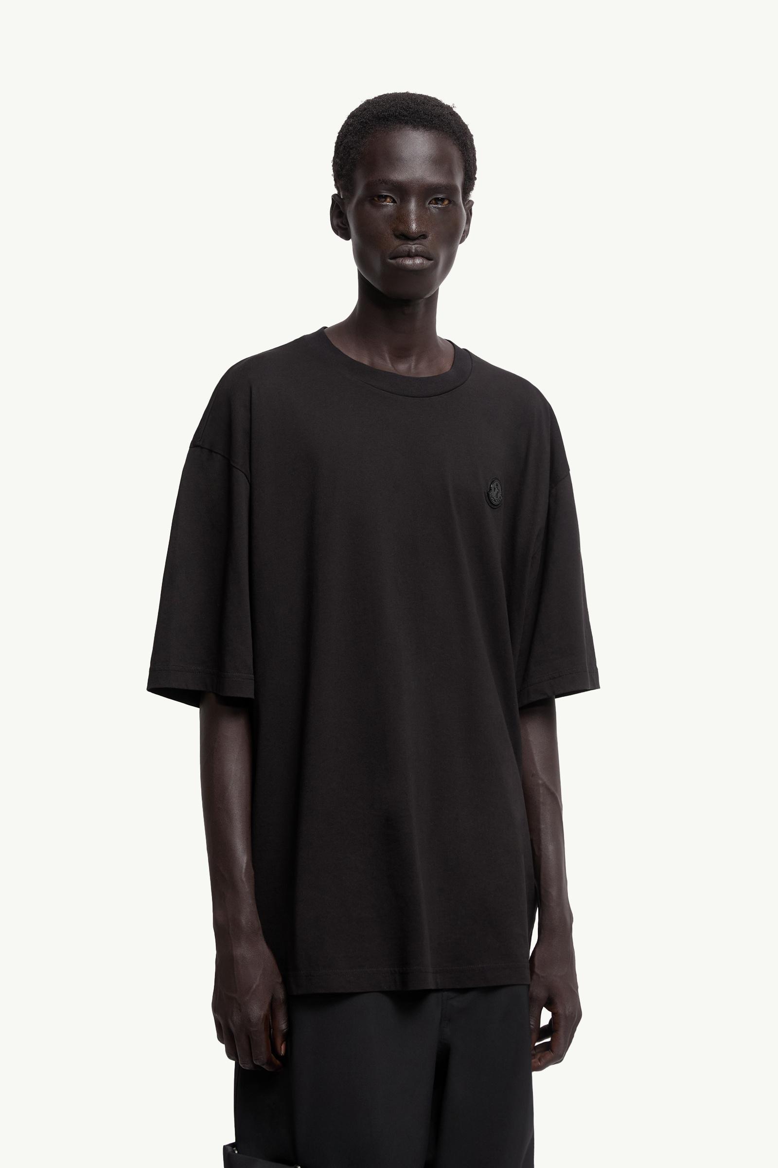 Moncler Moncler X A$Ap Rocky Cotton T-Shirt Black Black