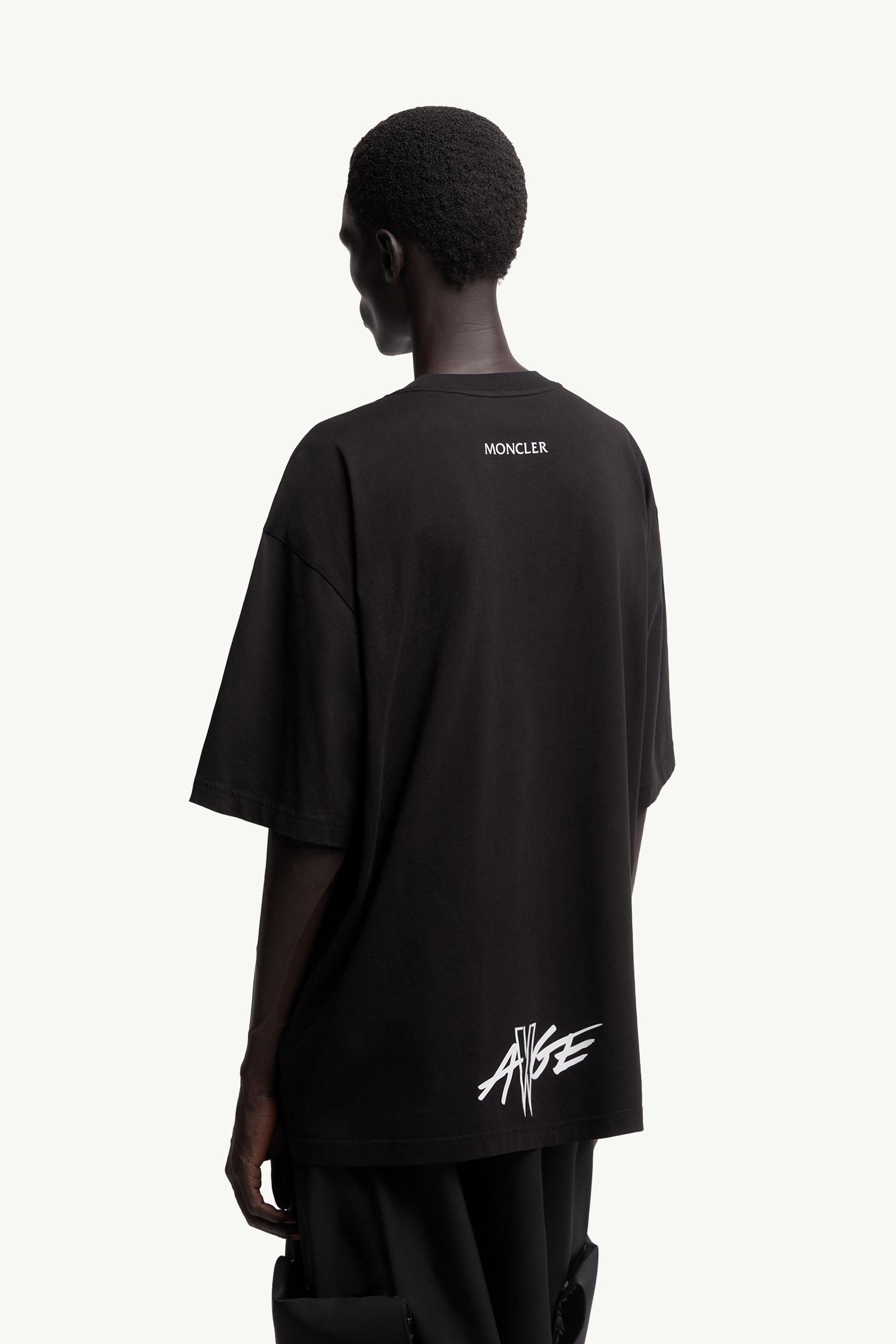 Moncler Moncler X A$Ap Rocky Cotton T-Shirt Black Black