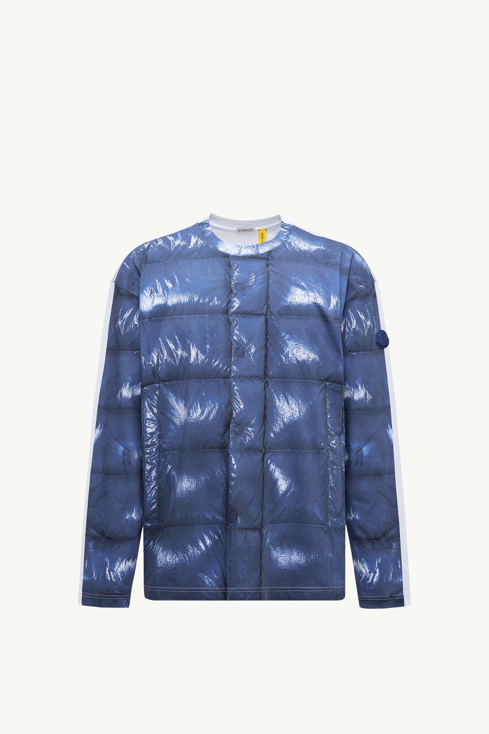 Moncler Moncler X A$Ap Rocky Cotton Long Sleeve T-Shirt Bright Blue Bright Blue
