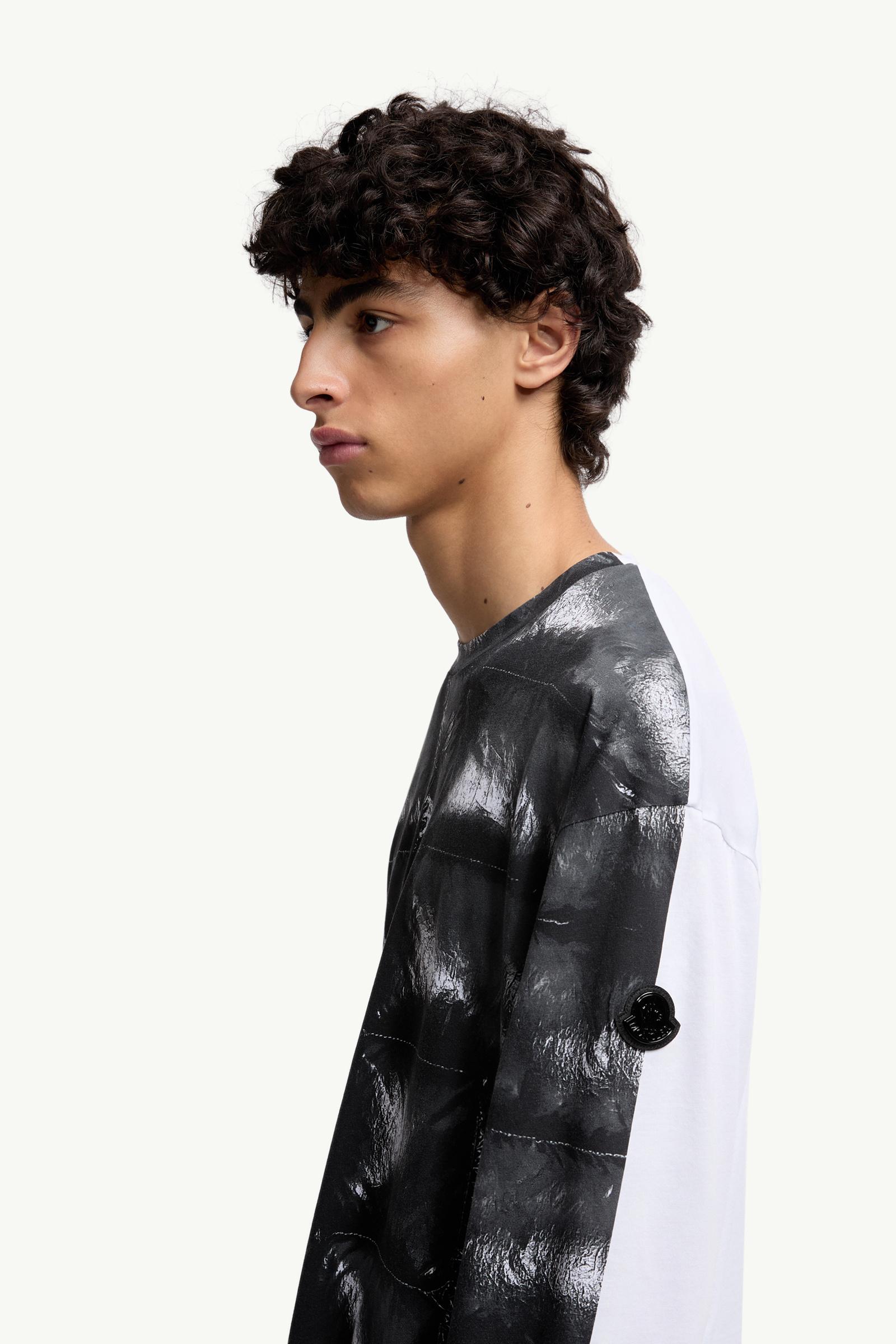 Moncler Moncler X A$Ap Rocky Cotton Long Sleeve T-Shirt Black Black