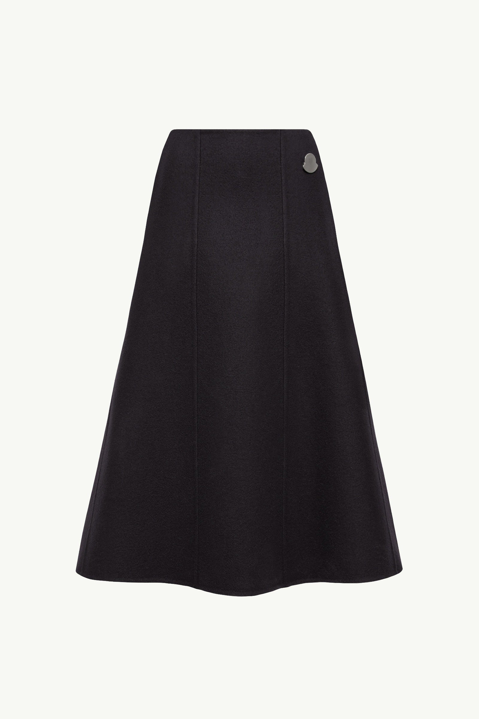 Moncler Moncler + Jil Sander Wool Midi Skirt Navy Blue Navy Blue