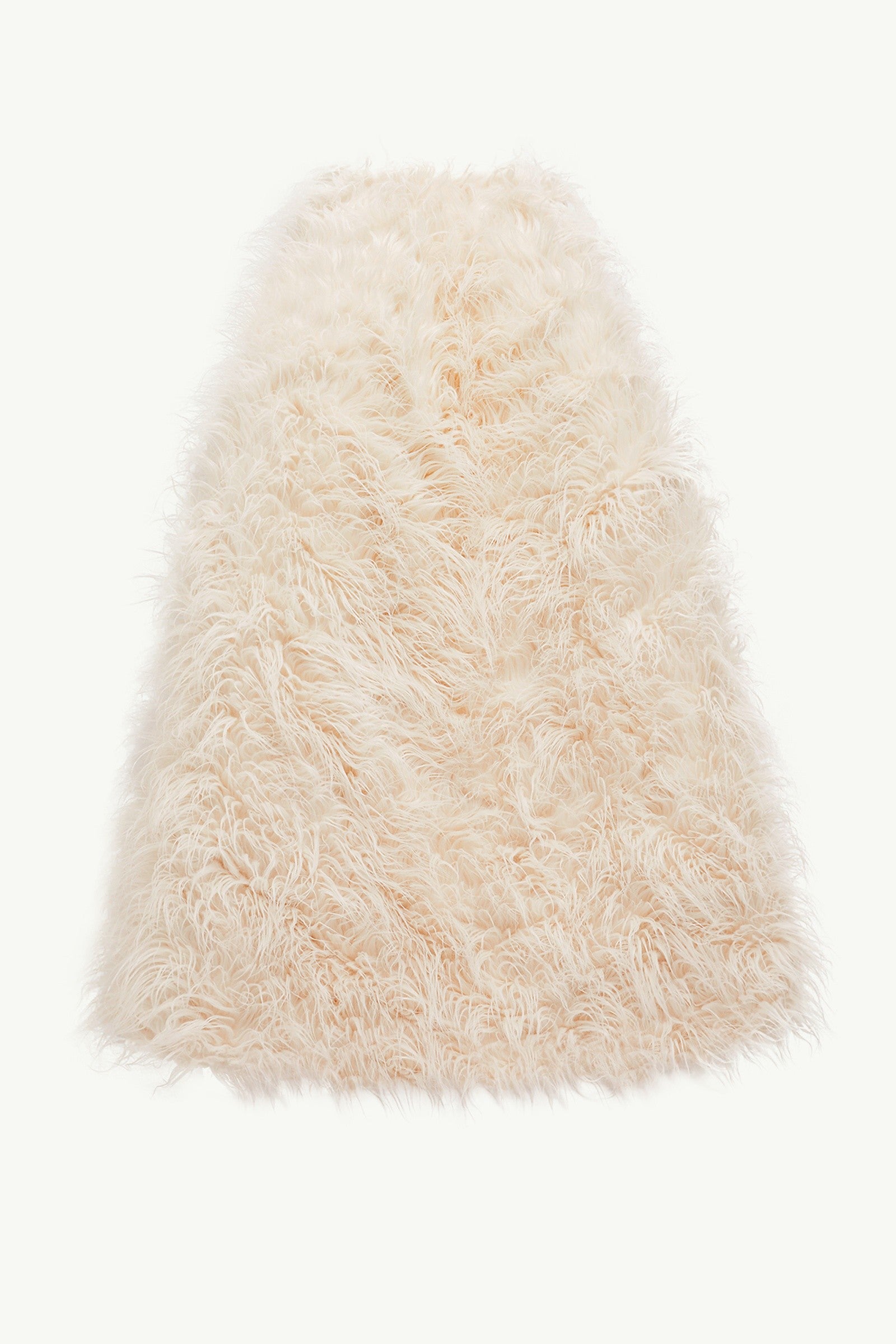 Moncler Moncler + Jil Sander Textured Wool Blend Long Skirt White Ivory White Ivory