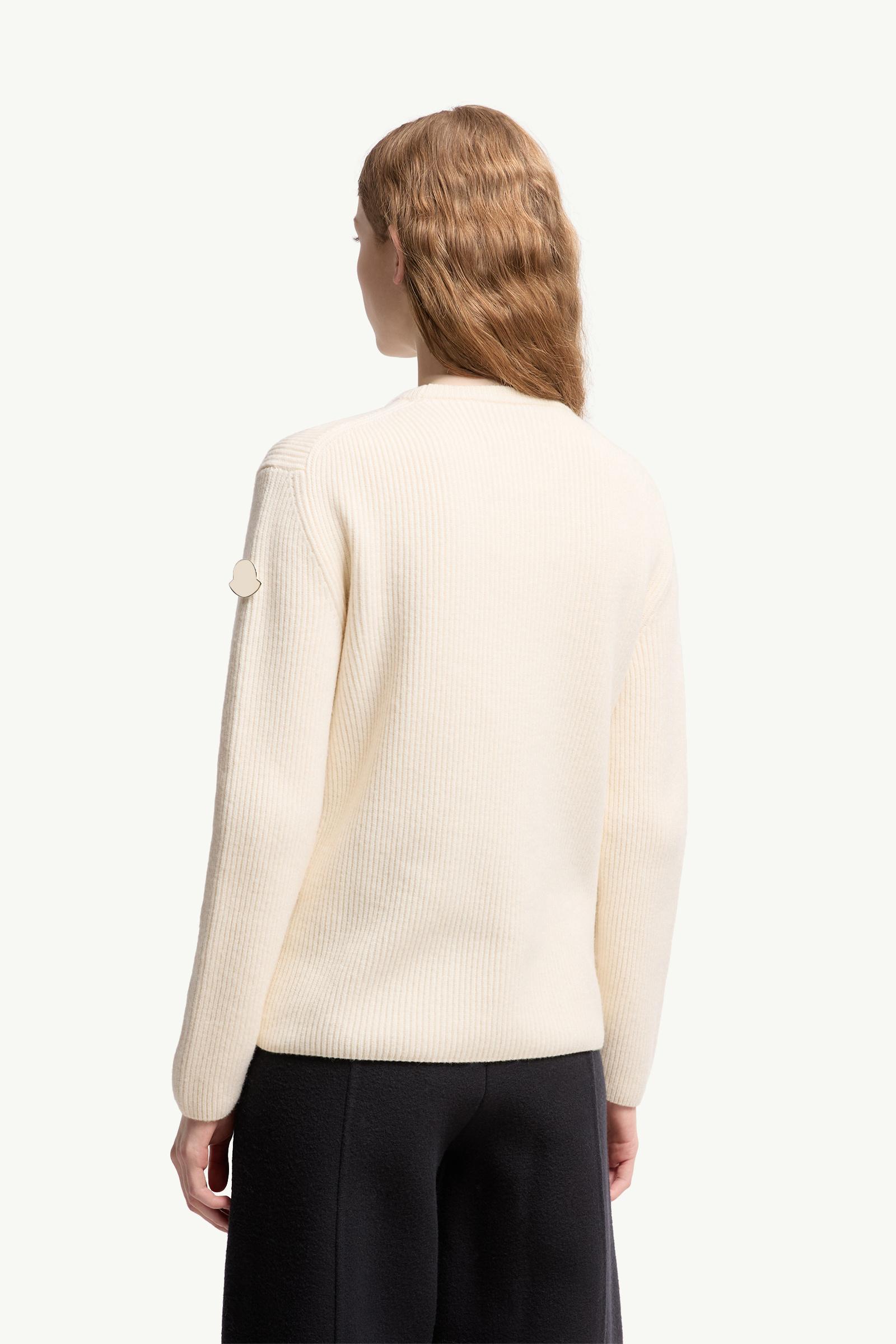 Moncler Moncler + Jil Sander Wool Sweater White White
