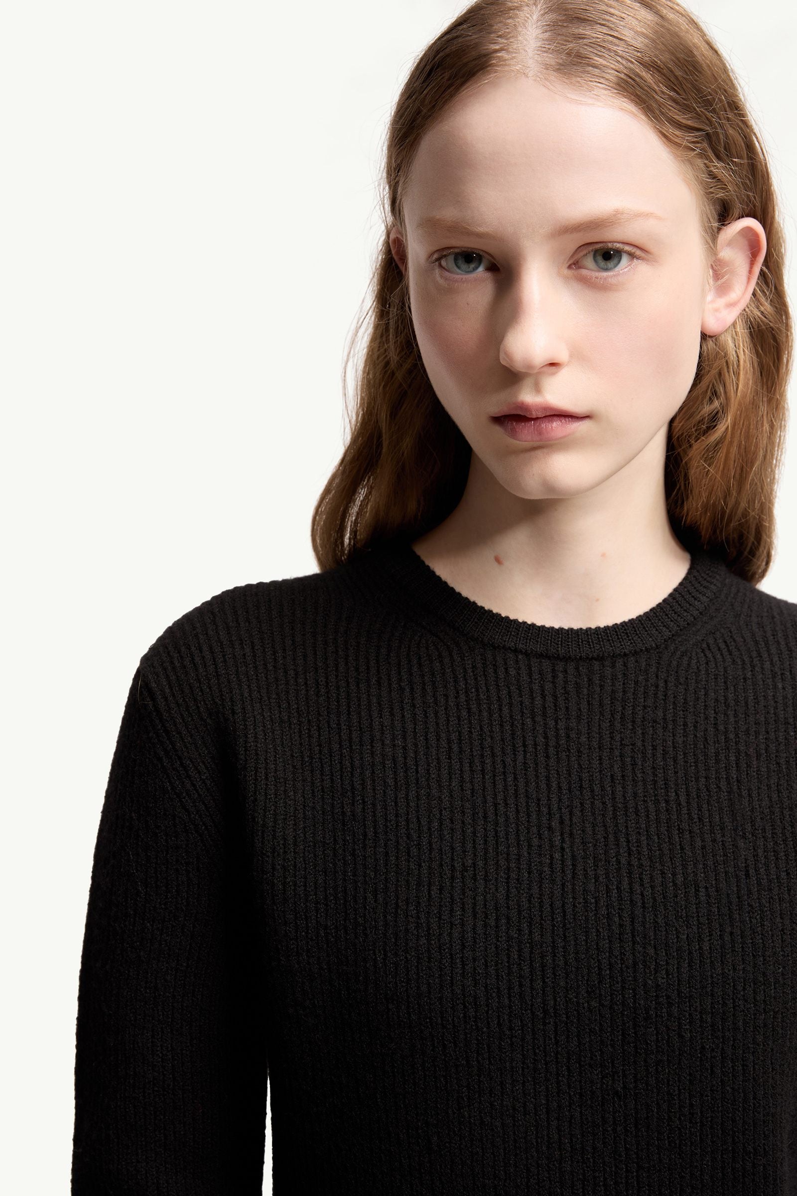Moncler Moncler + Jil Sander Wool Sweater Black Black