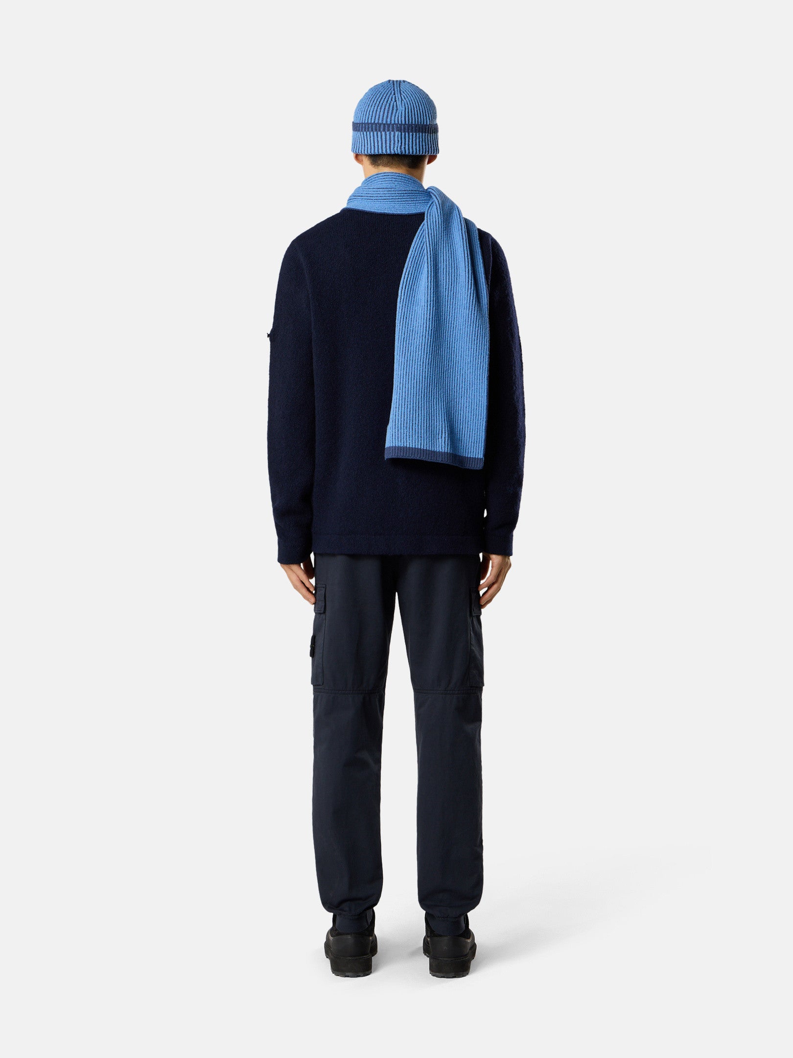 Stone Island Regular-Tapered-Fit Cargo Trousers with Elasticated Waistband 3100033