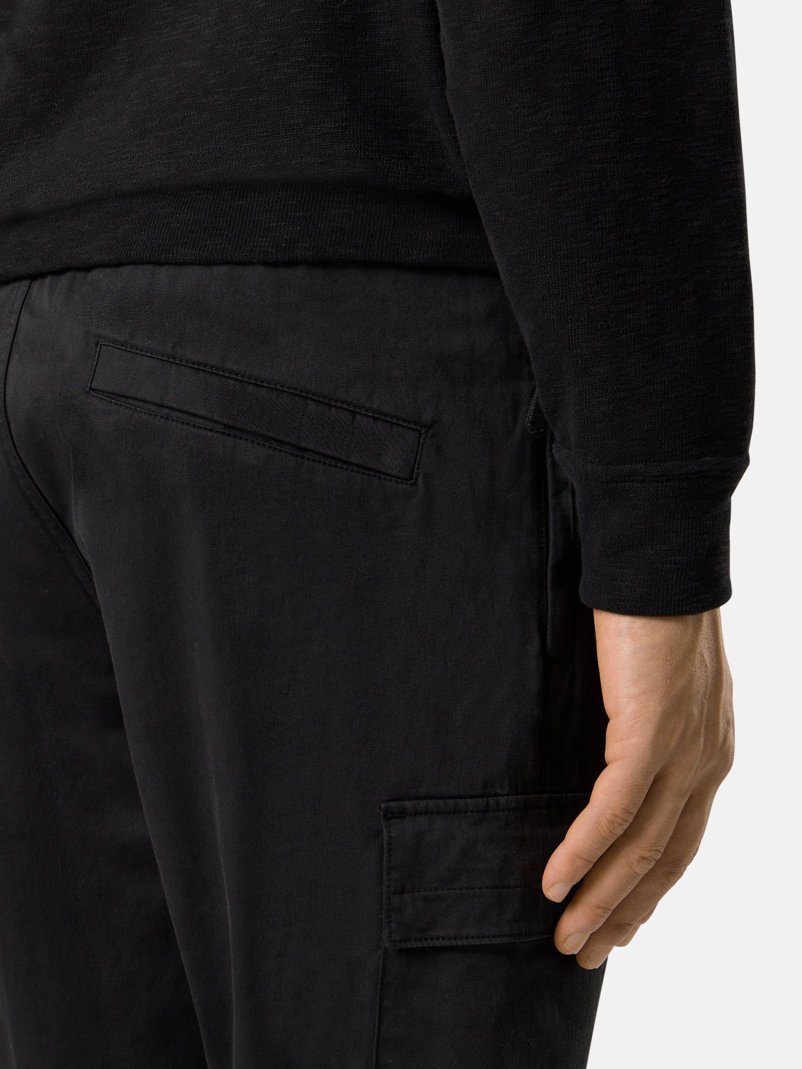 Stone Island Regular-Tapered-Fit Cargo Trousers with Elasticated Waistband 3100033
