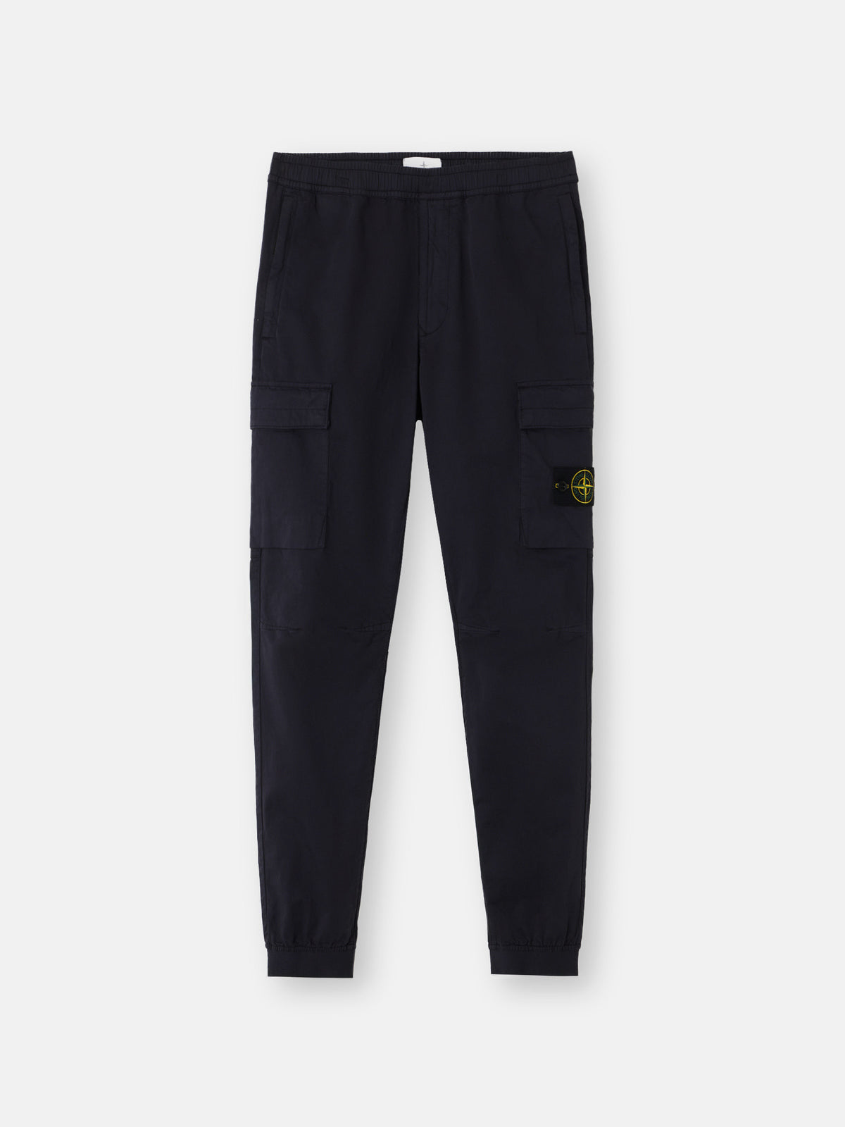 Stone Island Regular-Tapered-Fit Cargo Trousers with Elasticated Waistband 3100033
