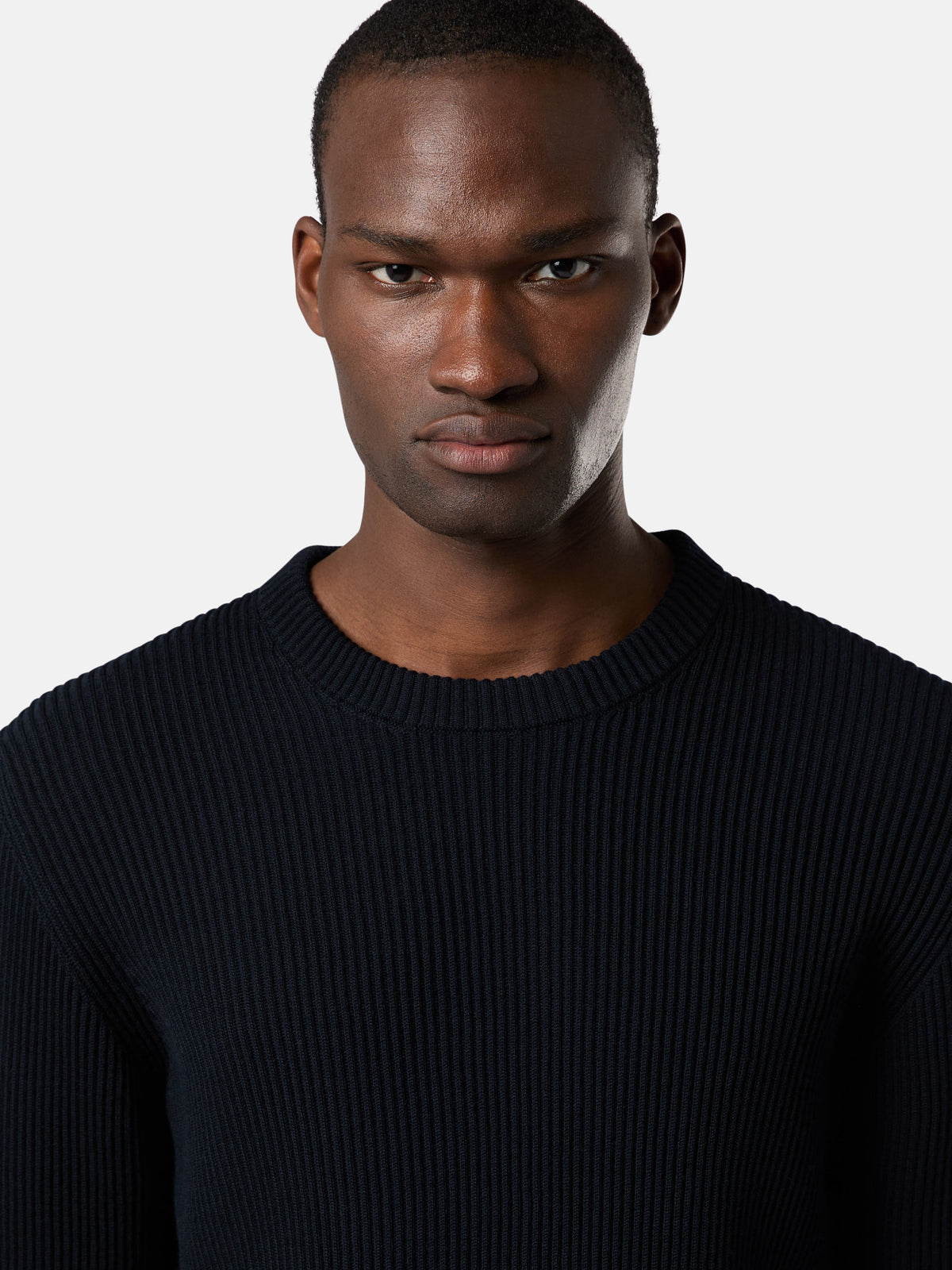 Stone Island Crewneck Jumper with Ribbed Trims 5100053