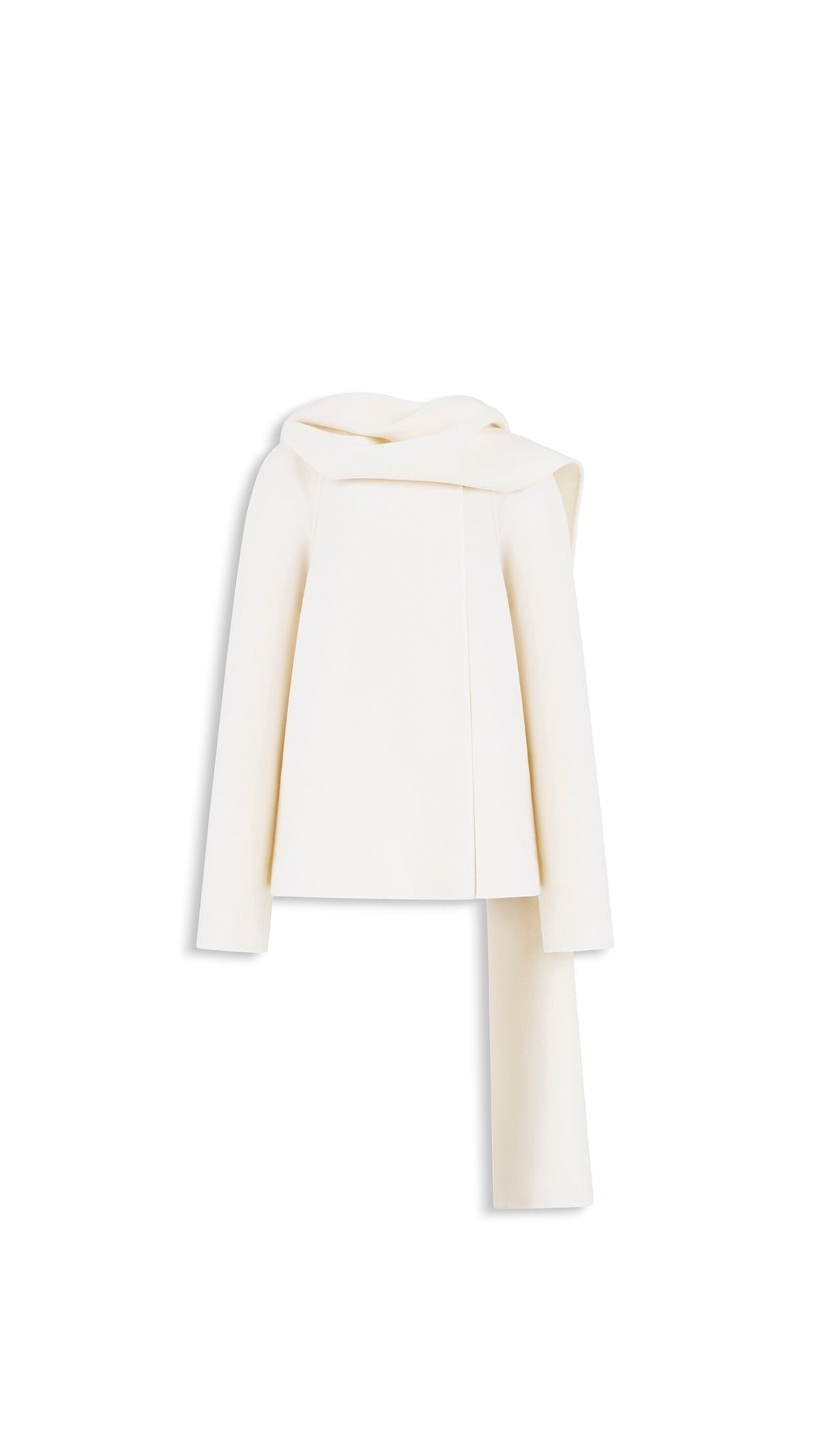 Alaïa Wool Scarf Coat