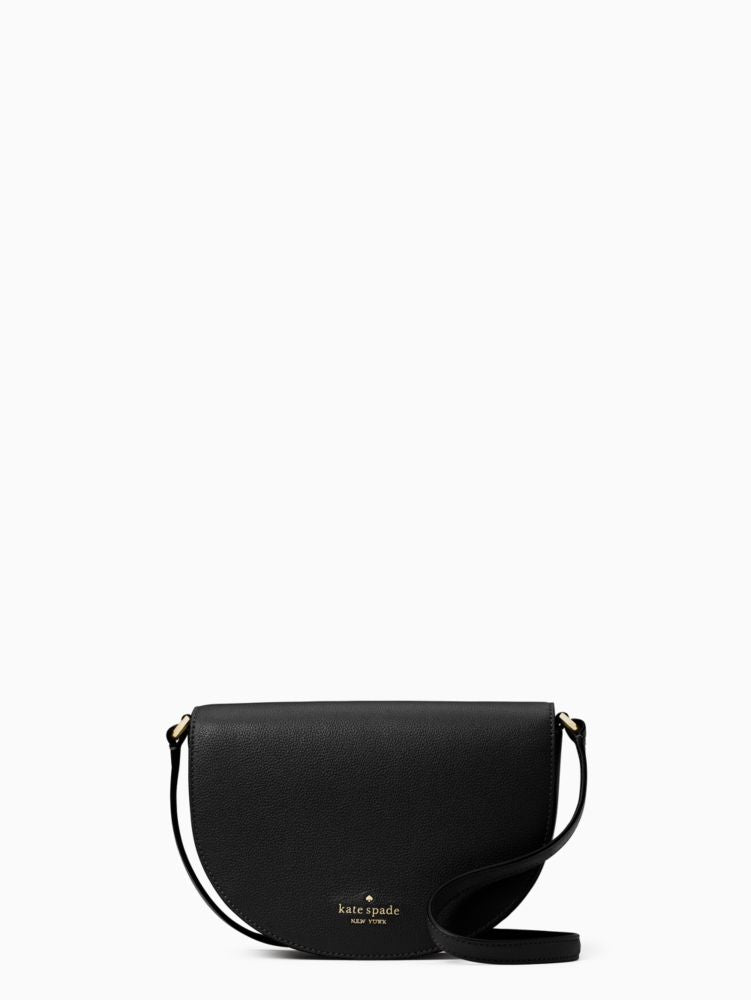KateSpade Luna Crescent Crossbody Black