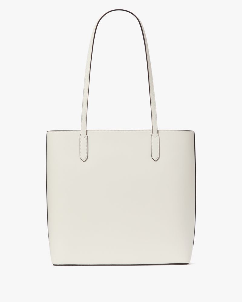 Kate Spade Jana Tote in Meringue, hardware detail