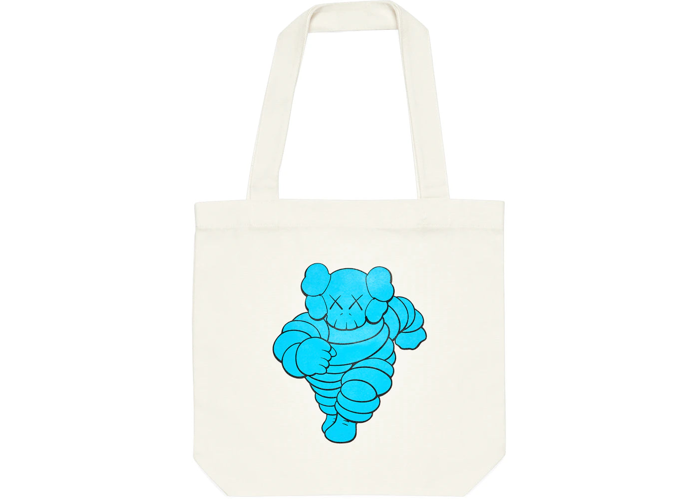 Kaws Chum Tote Bag Blue