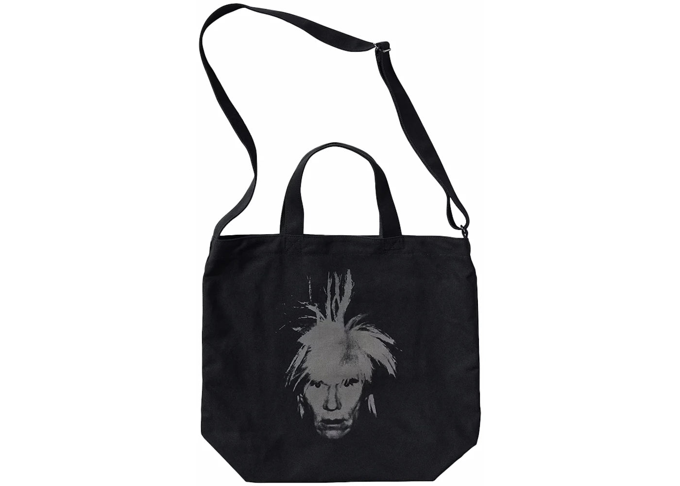 Kaws X Uniqlo Warhol 2Way Tote Bag Black