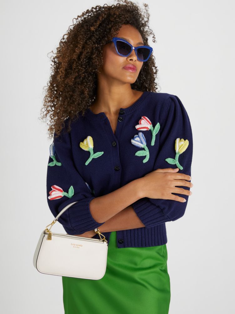 KateSpade Morgan East West Crossbody Parchment