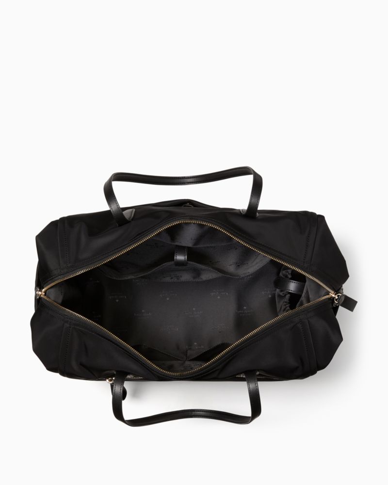 KateSpade Chelsea Nylon Large Weekender Black