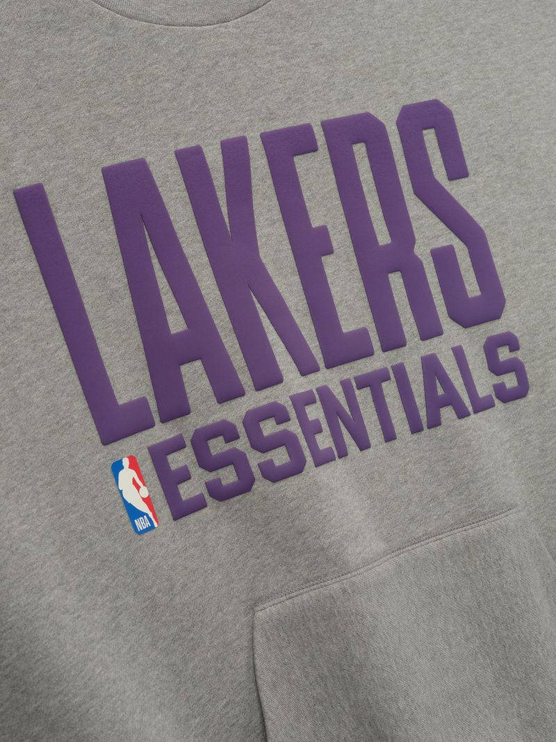 Essentials Lakers Sport Crewneck Concrete Heather