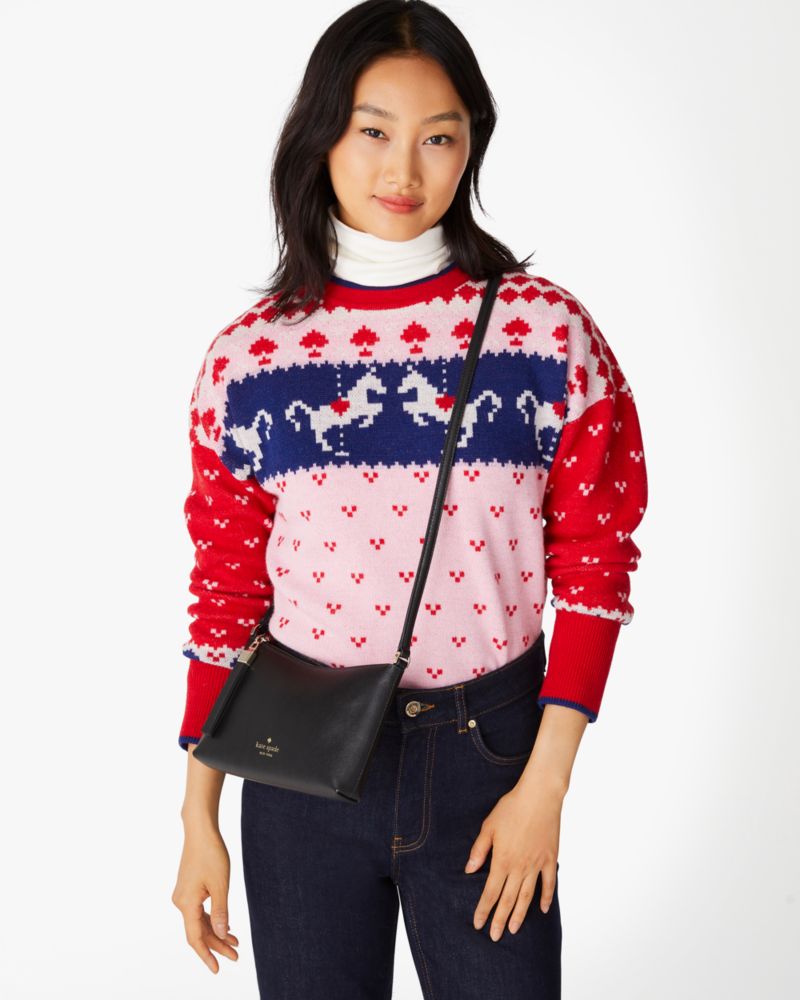 KateSpade Sadie Small Crossbody Black