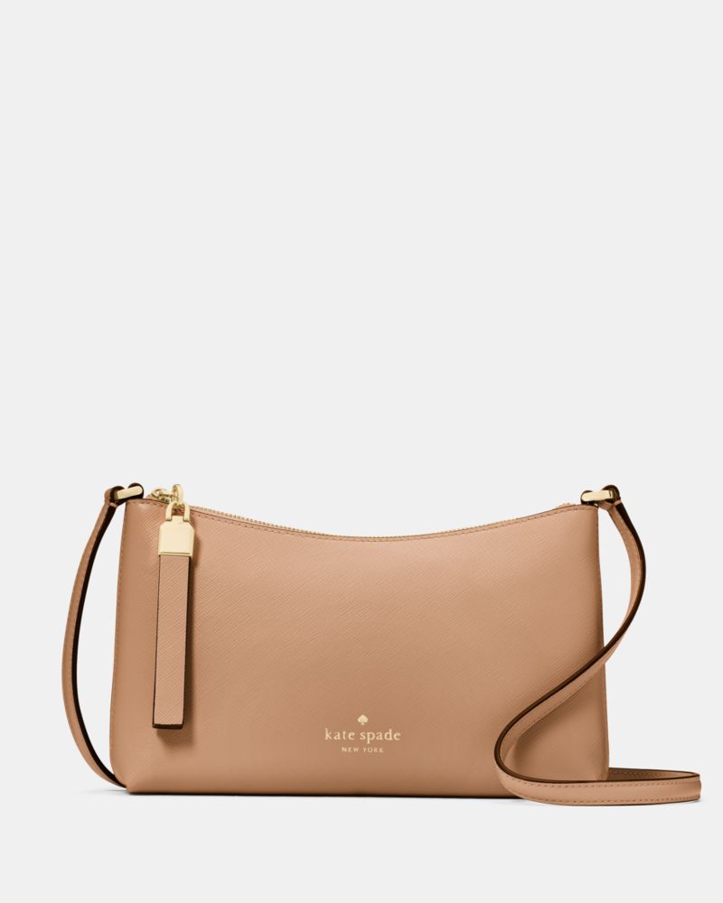 KateSpade Sadie Small Crossbody Light Fawn