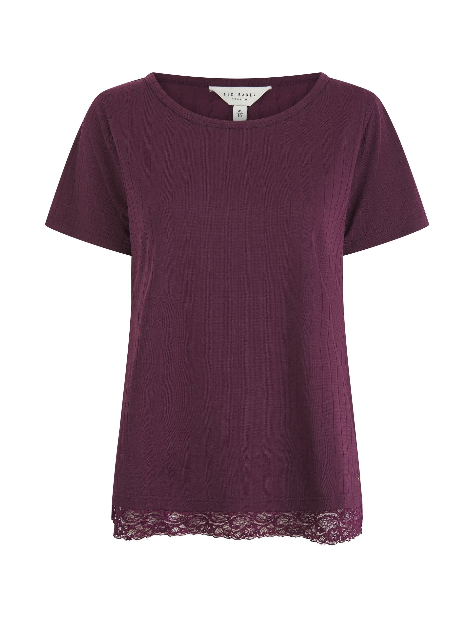 Ted Baker Kelly Ribbed Jersey Wide Leg Pyjama Set Women's
