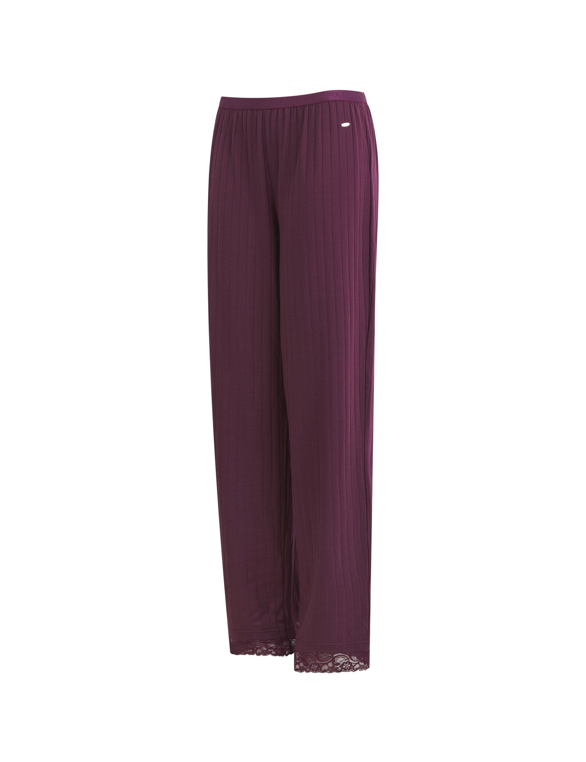 Ted Baker Kelly Ribbed Jersey Wide Leg Pyjama Set Women's