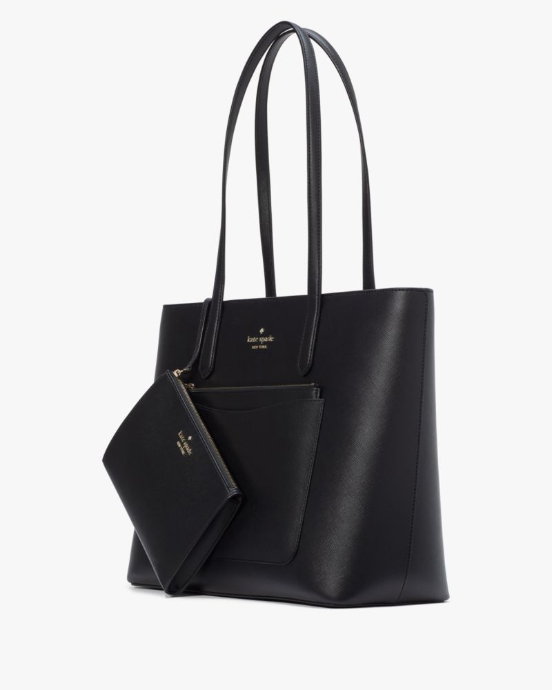 KateSpade Staci Large Tote Set Black