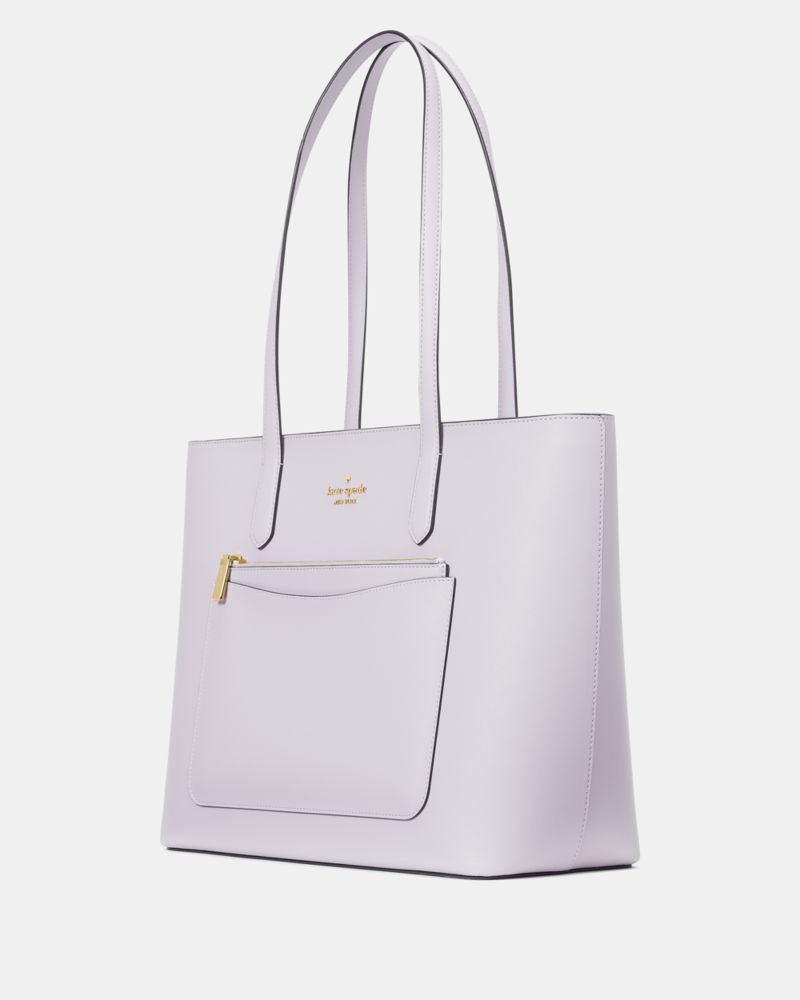 KateSpade Staci Large Tote Set Lilac Moonlight