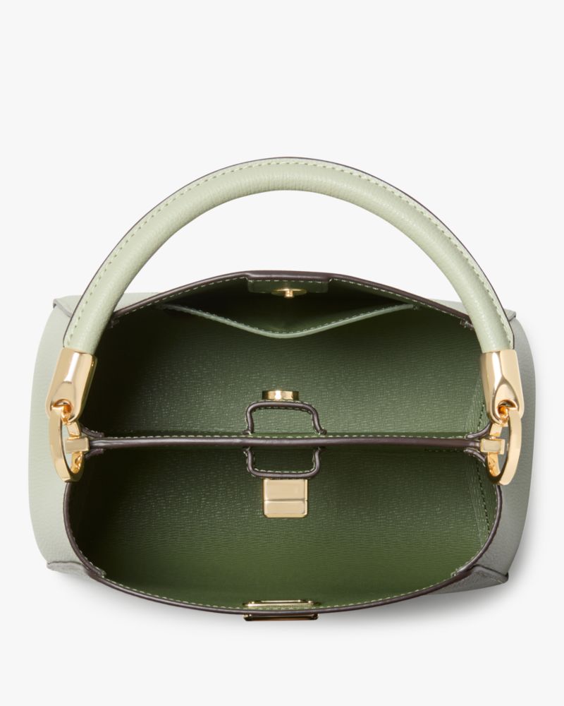 KateSpade Phoebe Small Top Handle Bag Sage Bundle