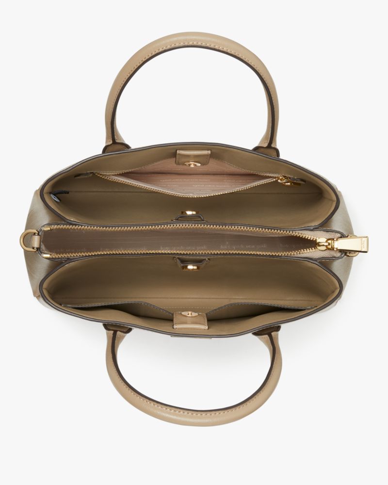 KateSpade Serena Satchel Timeless Taupe