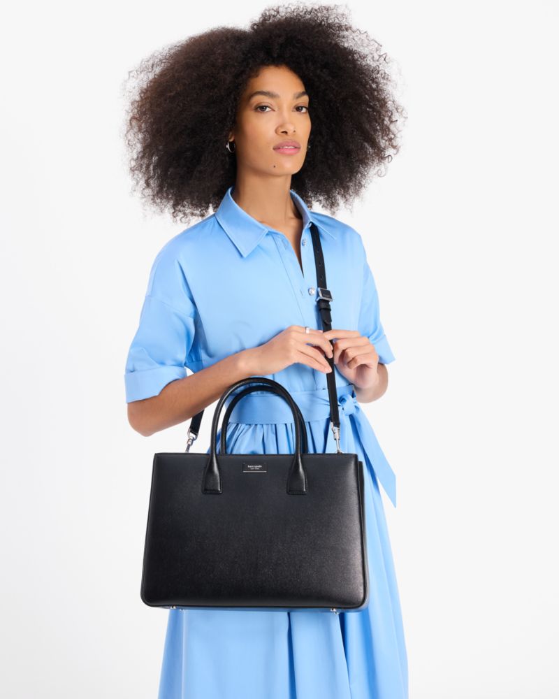 KateSpade Sam Icon Large Tote Black