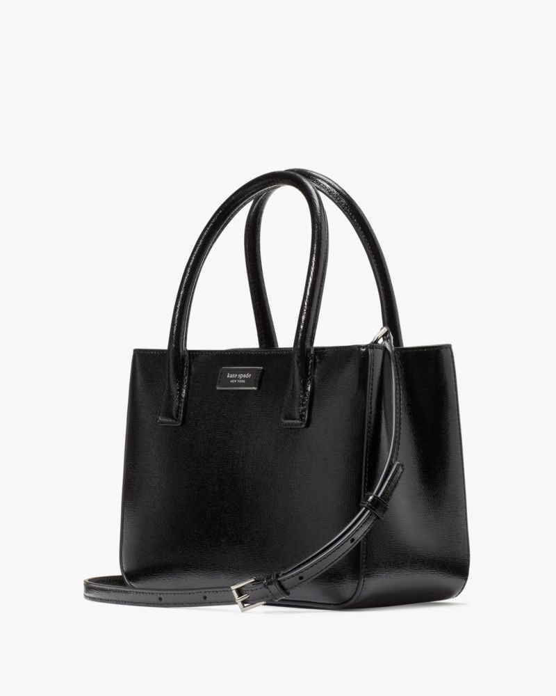 KateSpade Sam Icon Square Tote Black