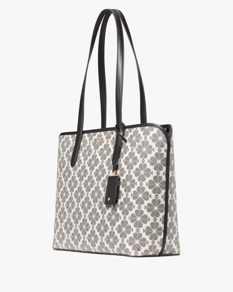 KateSpade Signature Spade Flower Large Tote Black Multi
